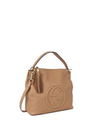 Gucci Beige Soho Hobo Bag.