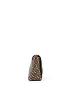 Burberry Monogram Stripe E-Canvas Note Crossbody Bag