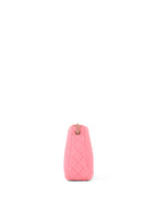 Chanel Pink Lambskin Hobo Chain Bag