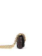 Bottega Veneta Chocolate Brown Padded Cassette Bag
