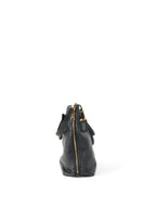 Prada Black Vitello Daino Leather Tote Bag.