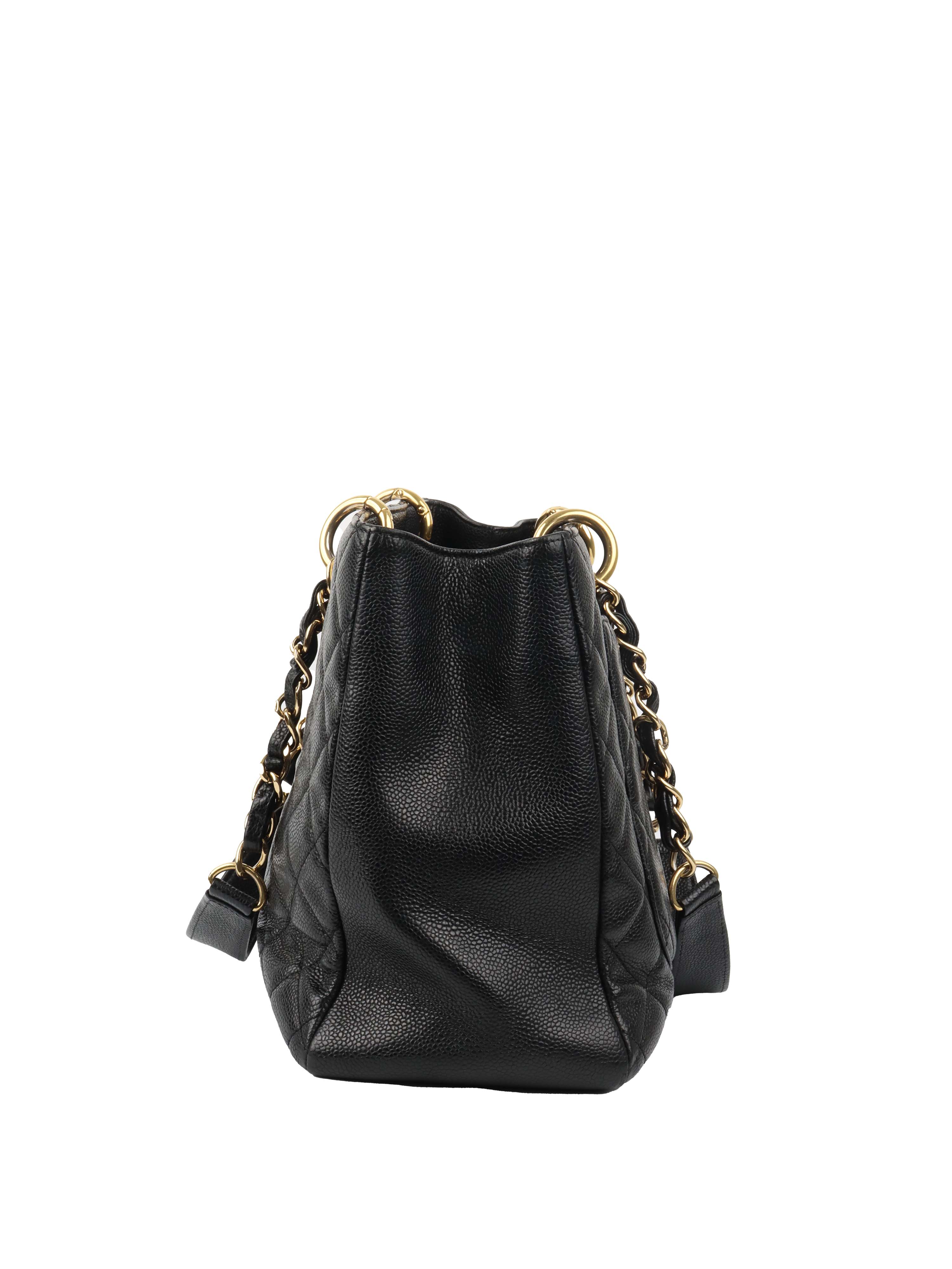 Chanel Caviar Black GST Shoulder Bag