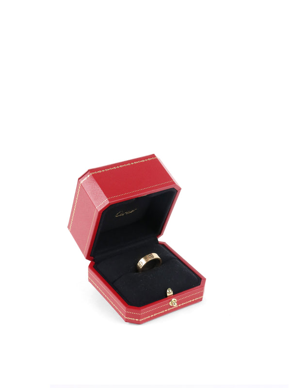 Cartier Gold Love Ring Classic Model