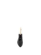 Chanel Black Lambskin with Pearl Crown Top Handle Clutch