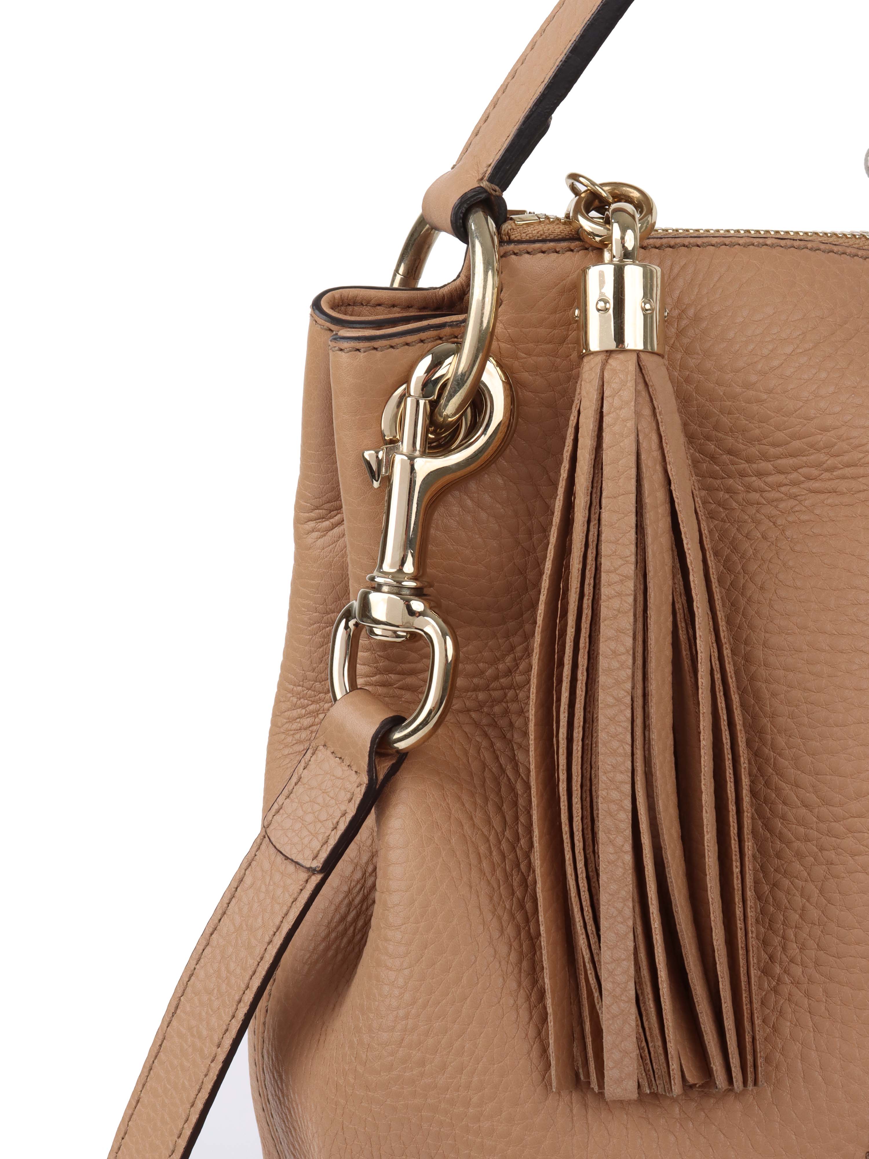 Gucci Beige Soho Hobo Bag.