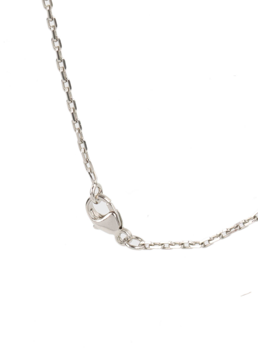 Hermes Silver and Pink  O'Maillon Pendant Necklace