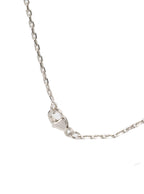 Hermes Silver and Pink  O'Maillon Pendant Necklace