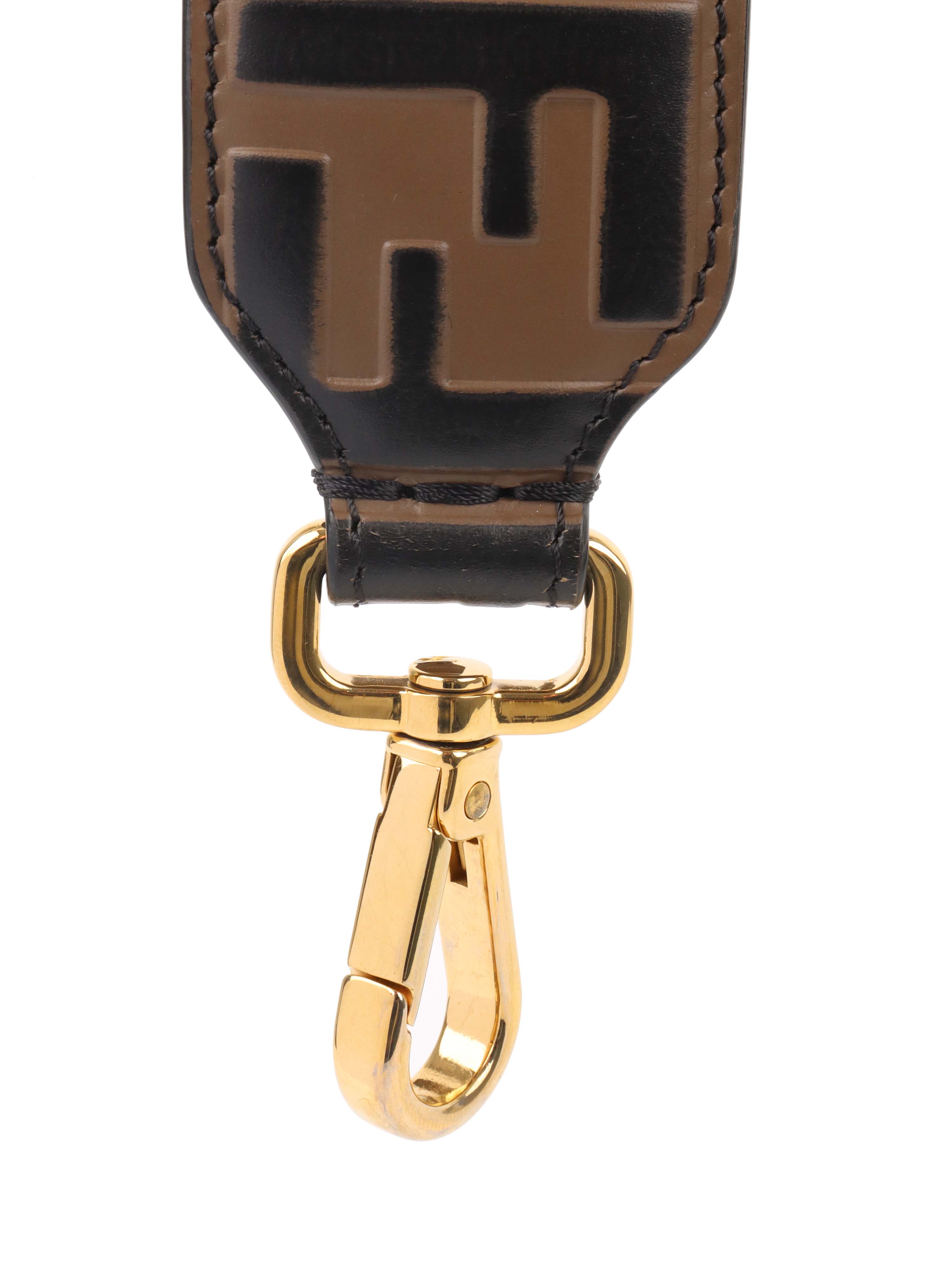 Fendi Brown Mini Shoulder Strap