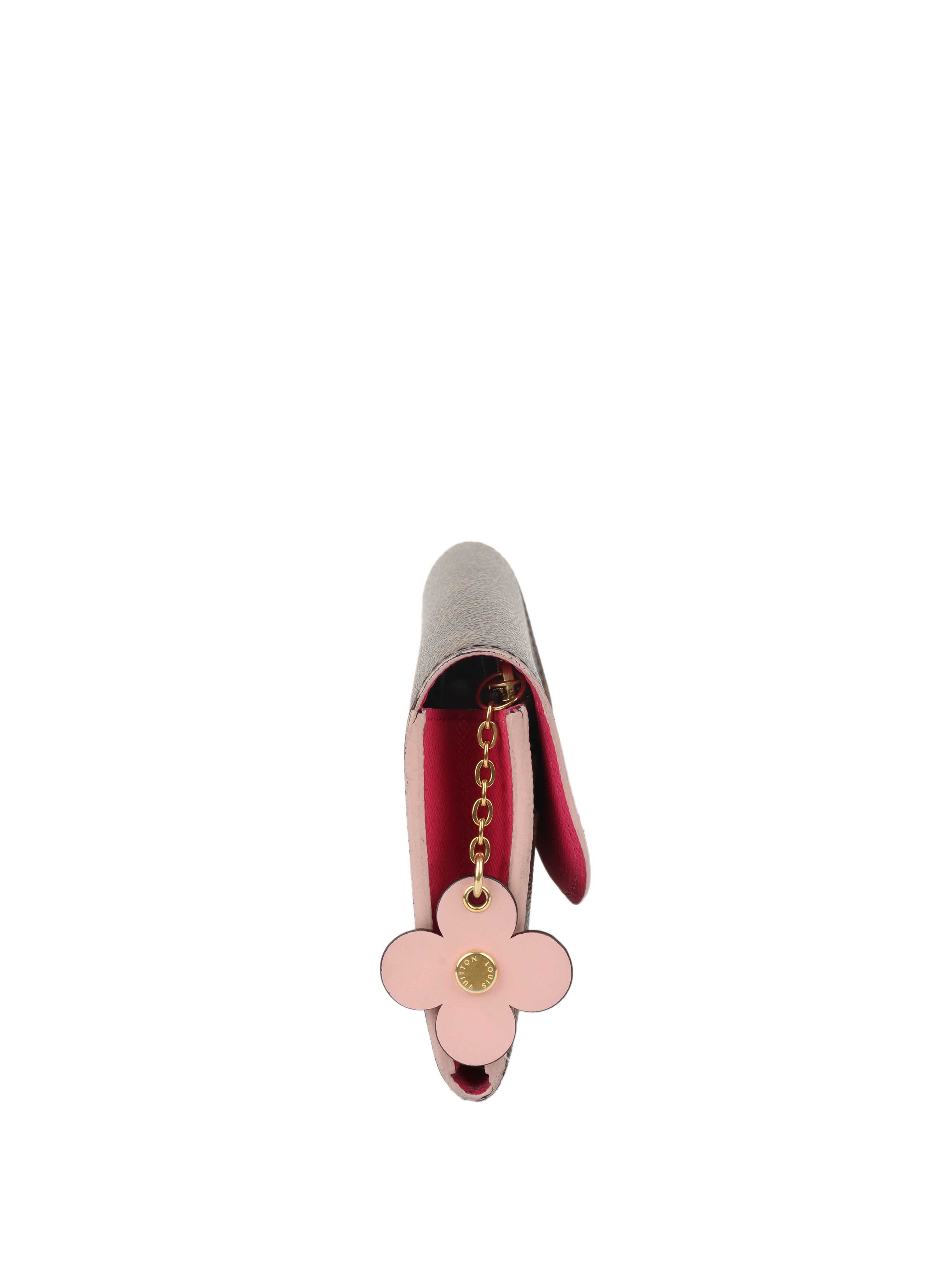 Louis Vuitton Monogram Bloom Flower Emilie Wallet.