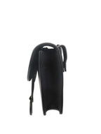 Dior Black Saddle Belt Pouch.