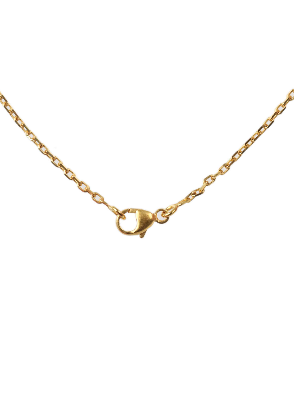 Hermes Gold and White O'Maillon Pendant Necklace
