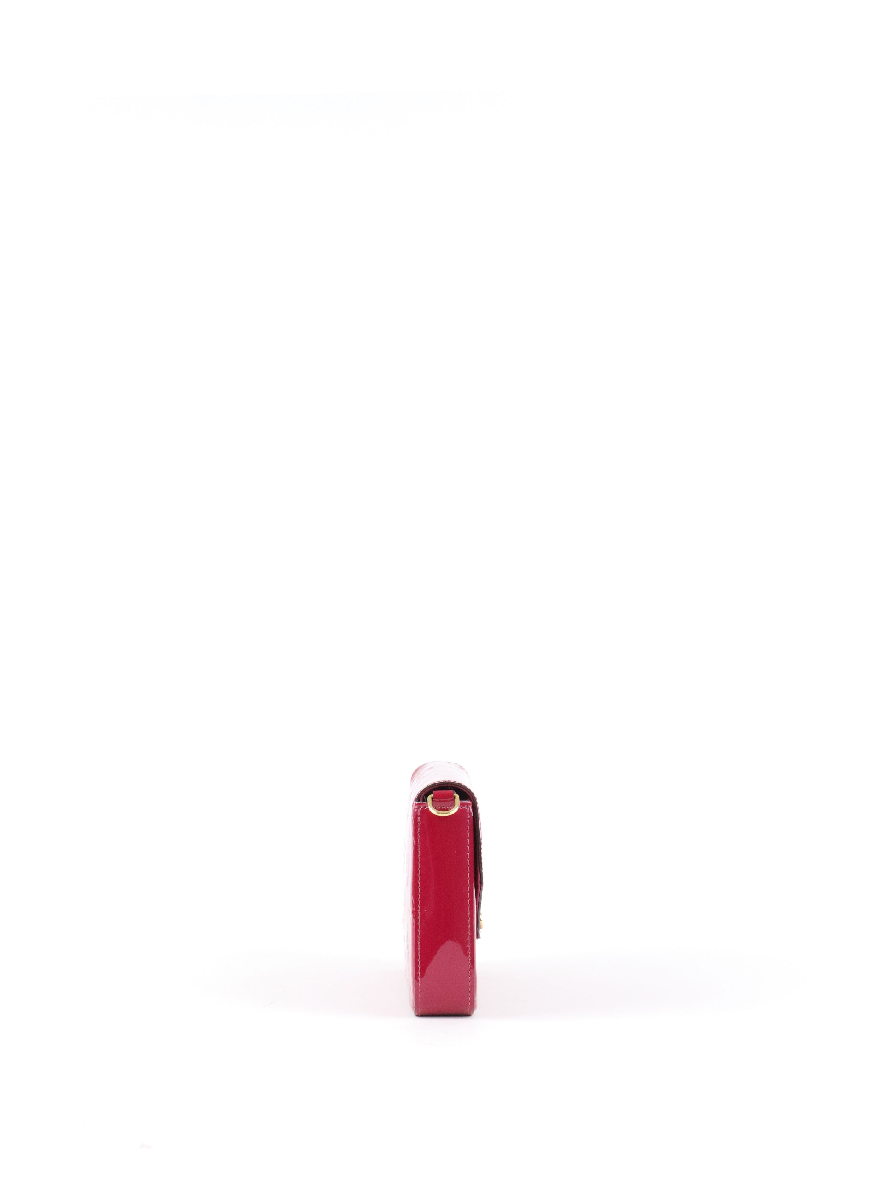 Louis Vuitton Magenta Pink Vernis Pochette Felicie