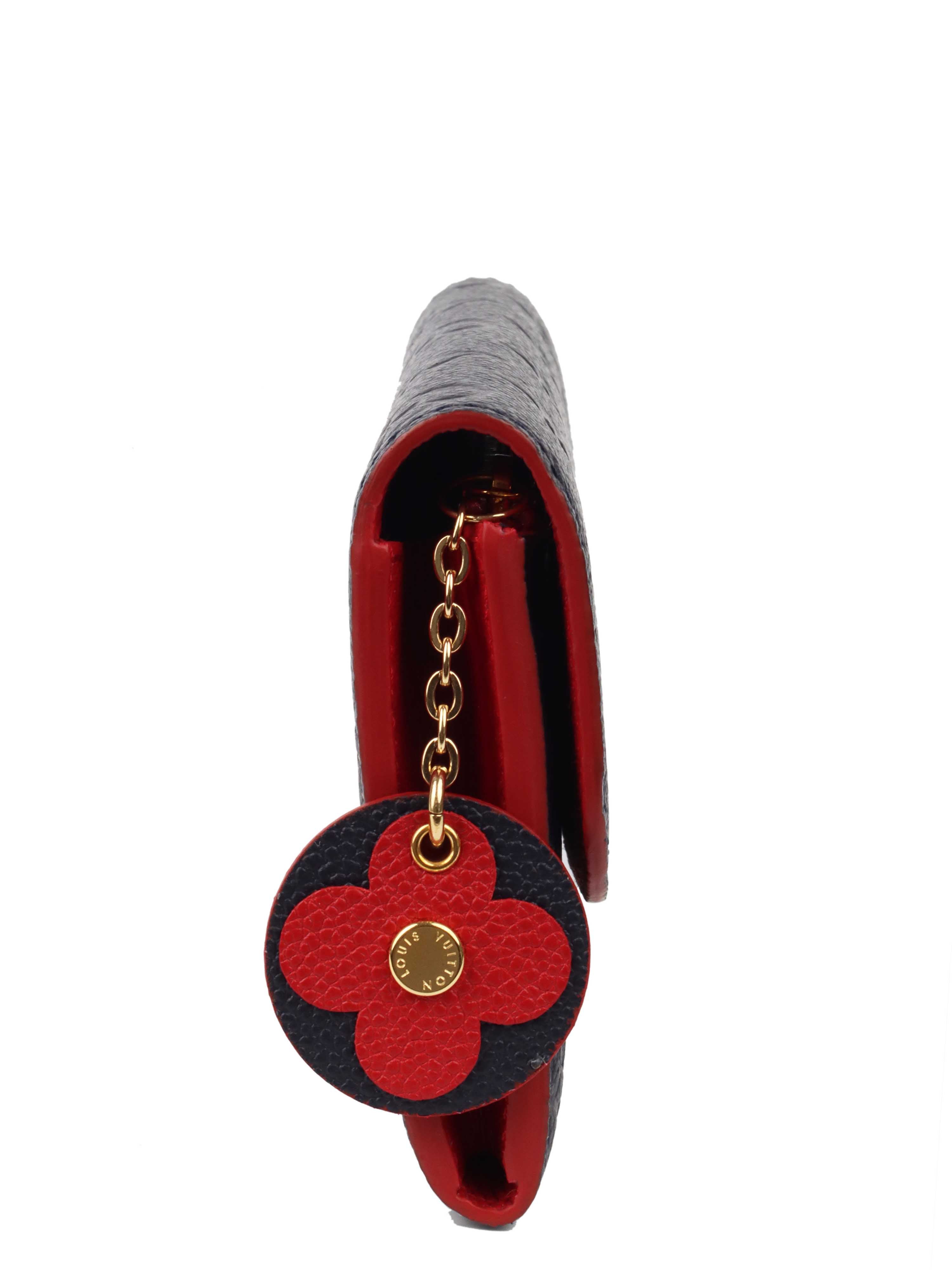Louis Vuitton Navy Bloom Fleur Wallet *