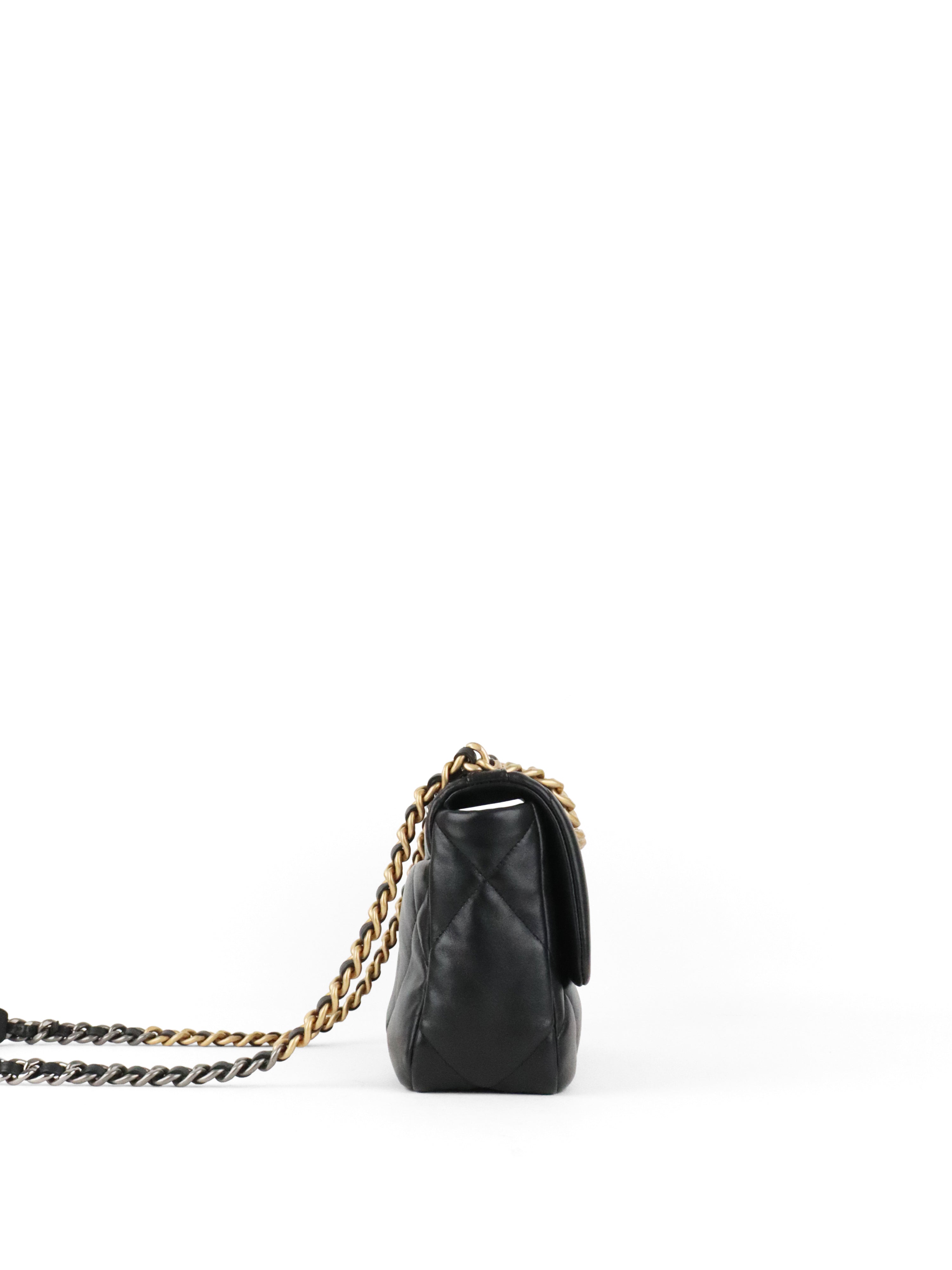 Chanel Small Black C19 Bag