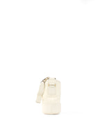 Chanel Small All White Aged Calfskin Gabrielle Bag