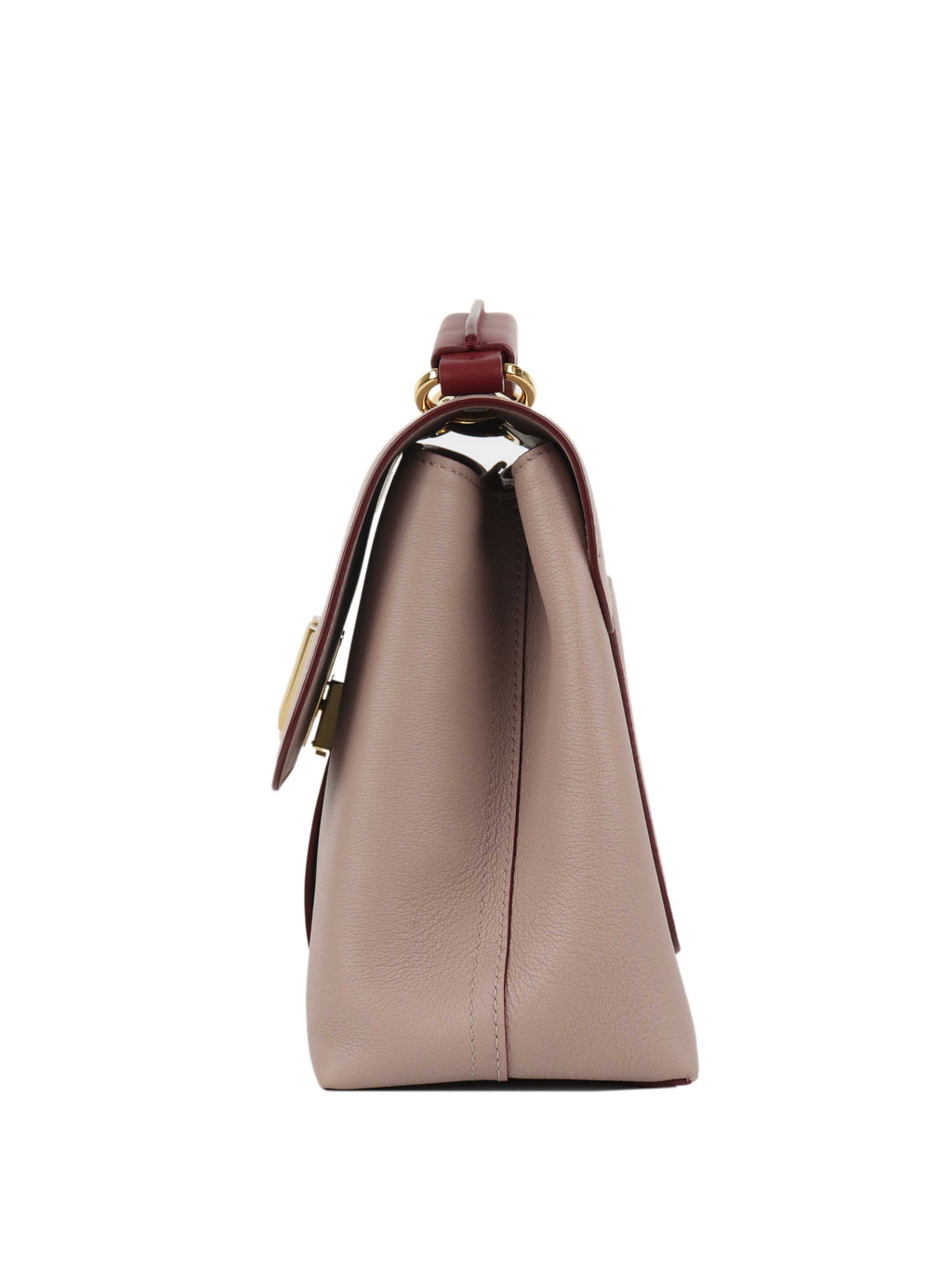 Louis Vuitton Taupe & Red Very One Handle Bag.