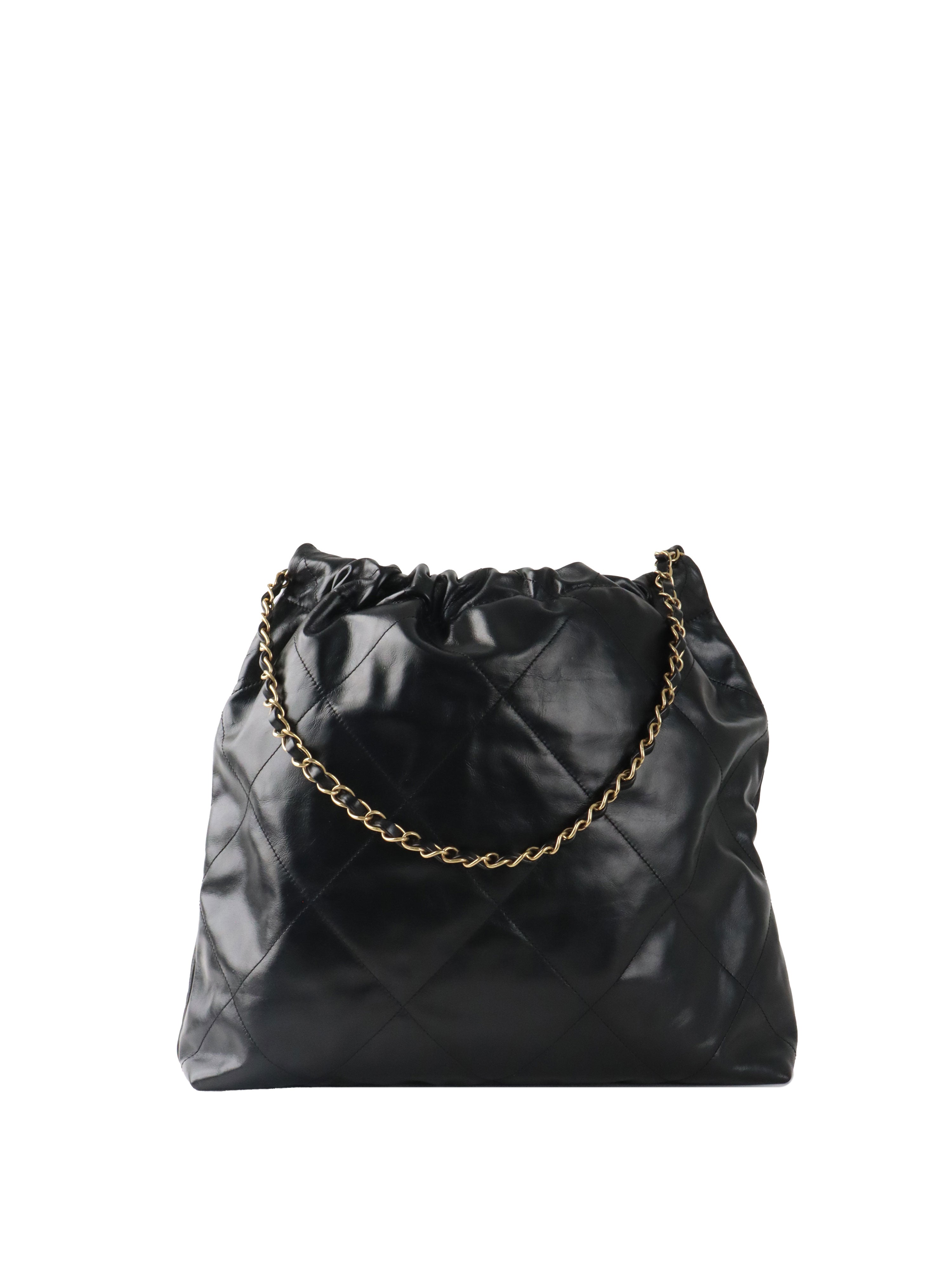 Chanel 22 Medium Black Bag.