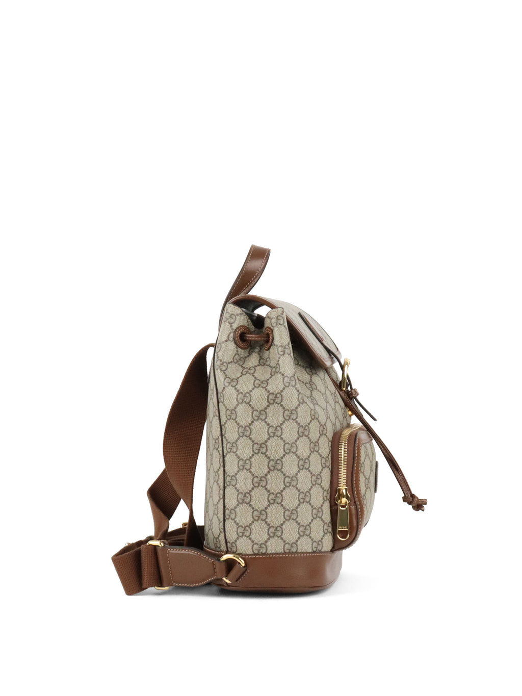 Gucci GG Supreme Azalea Retro Interlocking Backpack