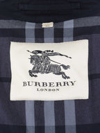 Burberry Black Trench Coat.