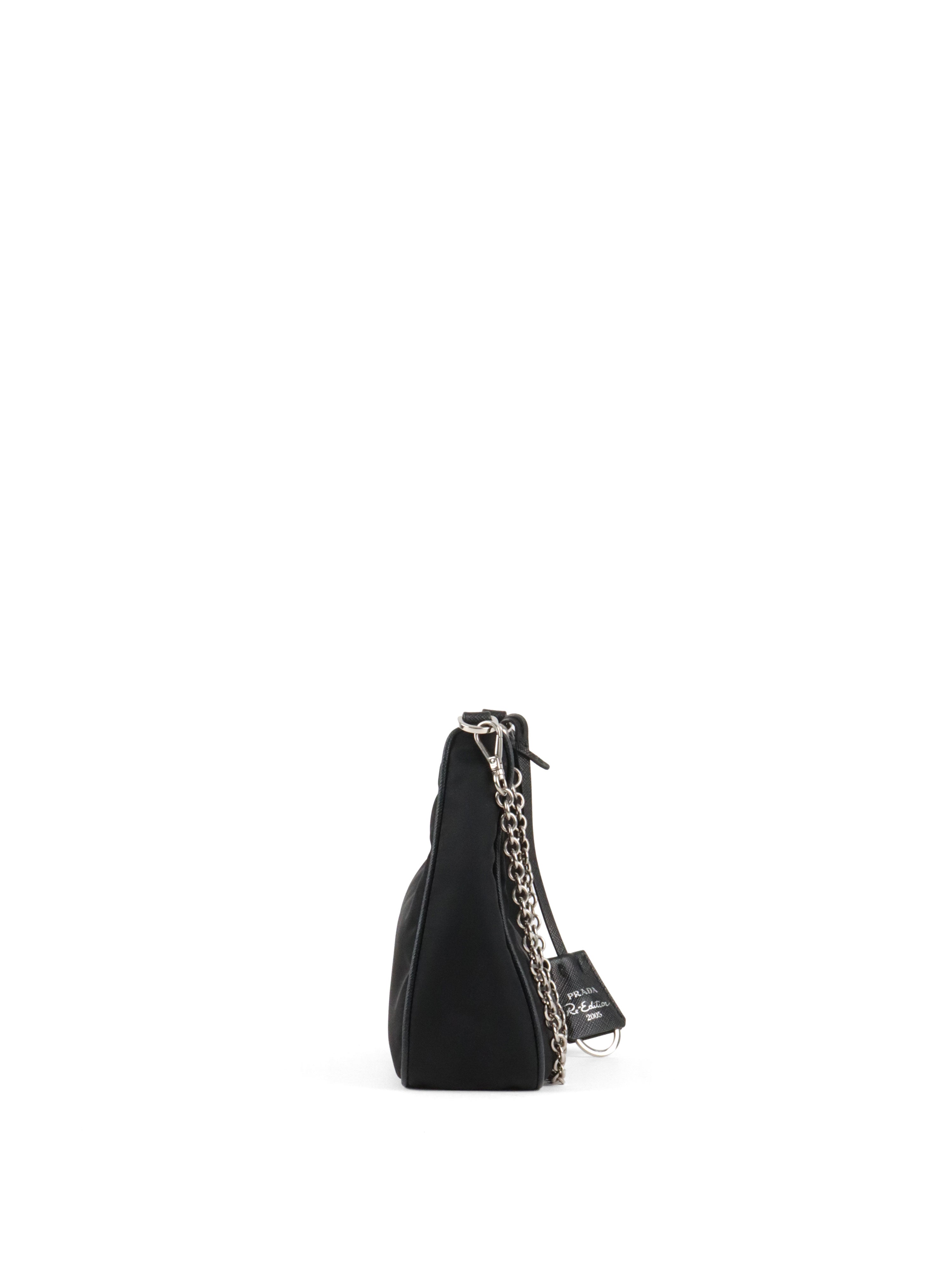 Prada Re-Edition Black Re-Nylon 2005 Bag
