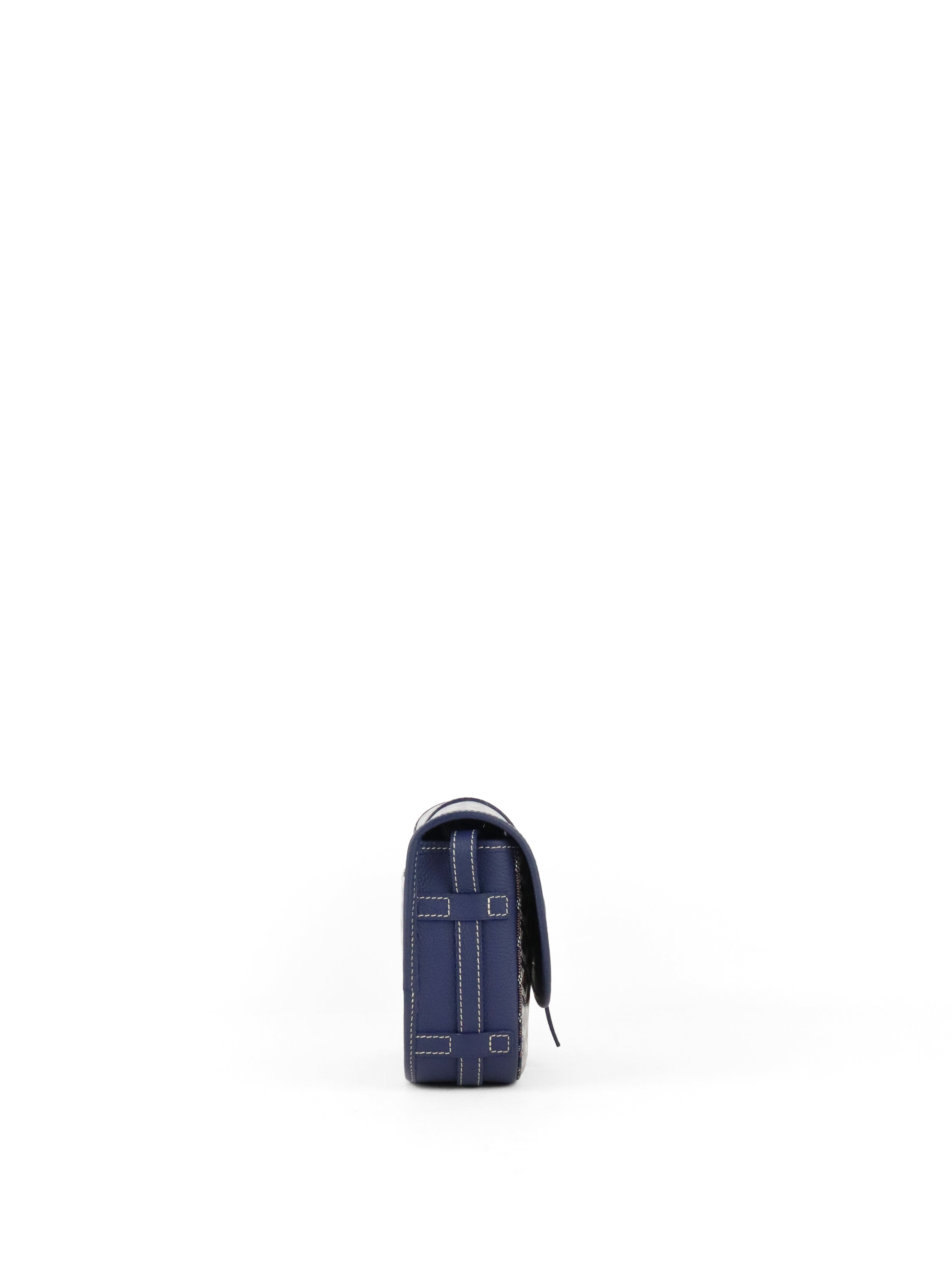 Goyard Navy Blue Sac Belvedere PM Bag