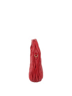 Miu Miu Small Red Wander Matelassé Bag.