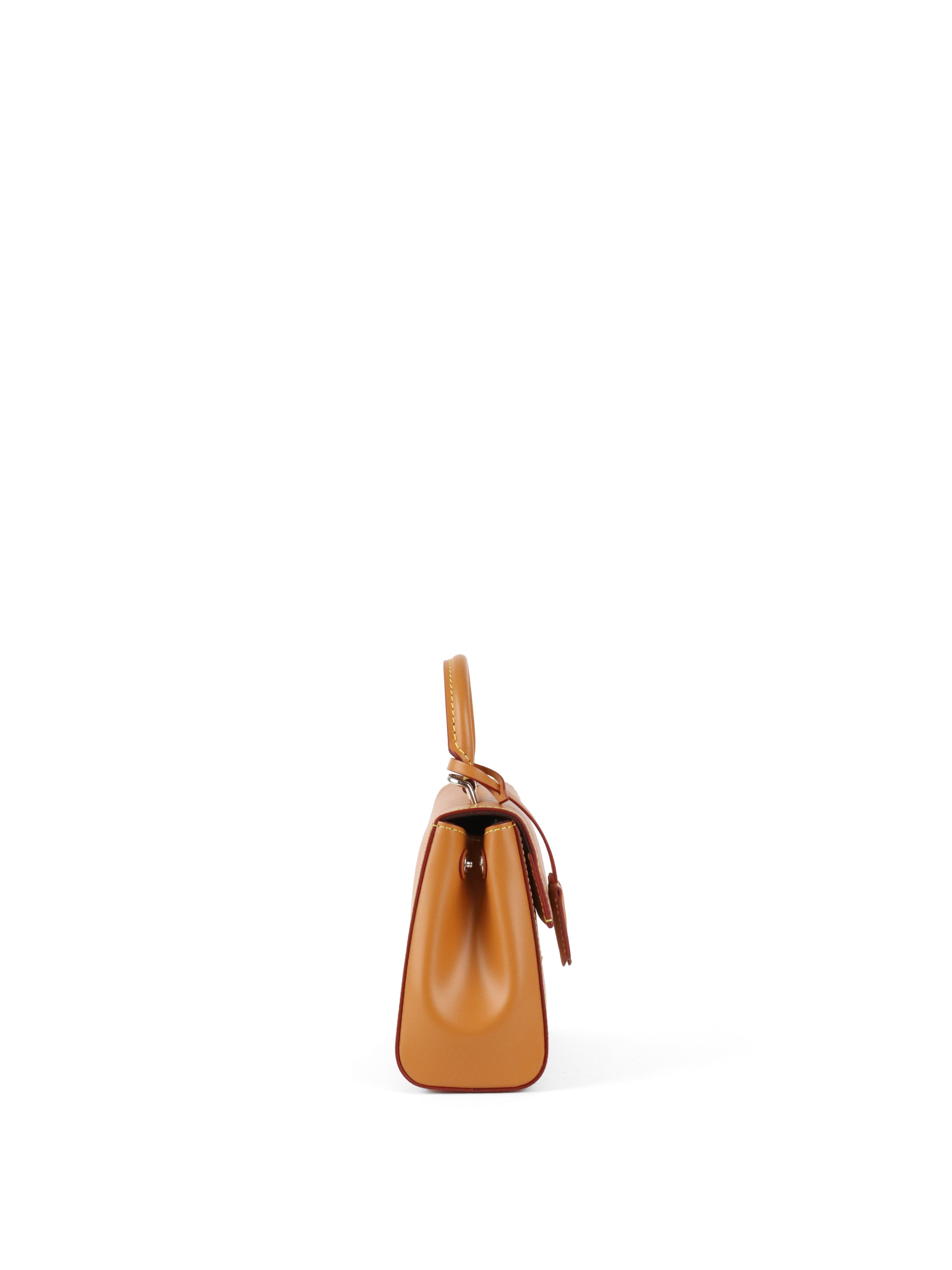 Louis Vuitton Gold Miel Epi Leather Cluny Mini Top Handle Bag