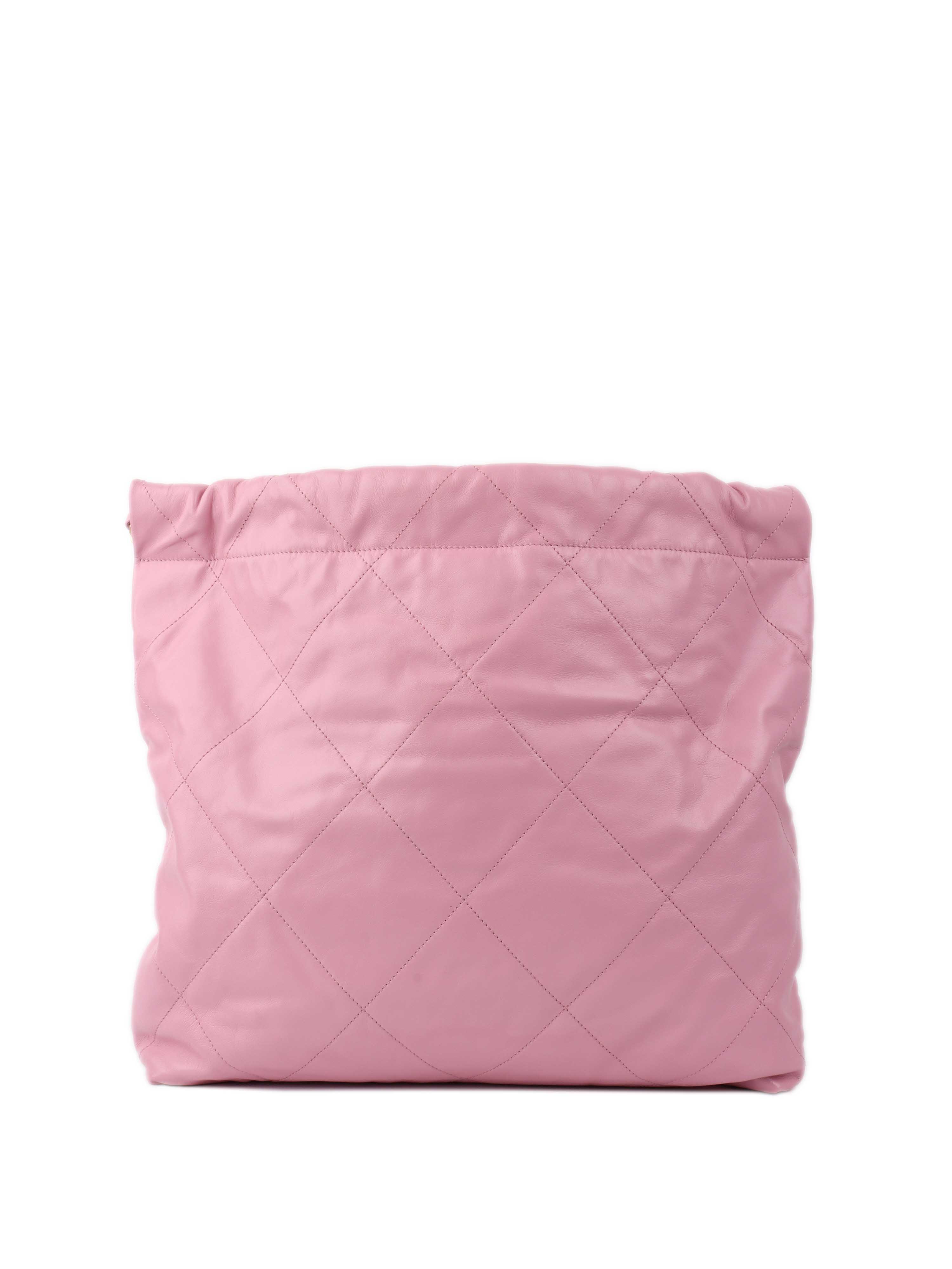 Chanel Medium Pink 22 Bag.