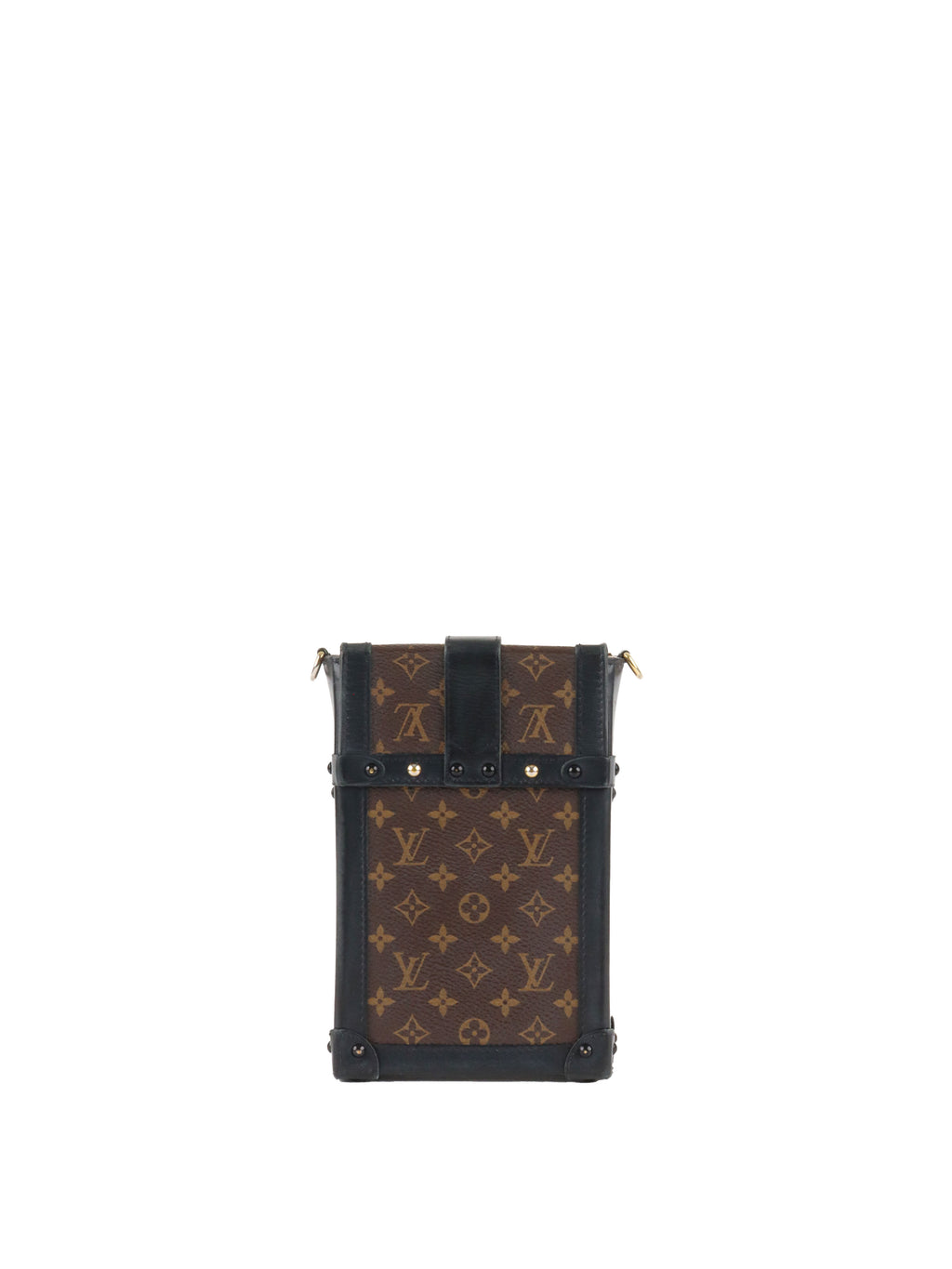 Louis Vuitton monogram Vertical Trunk Pochette.