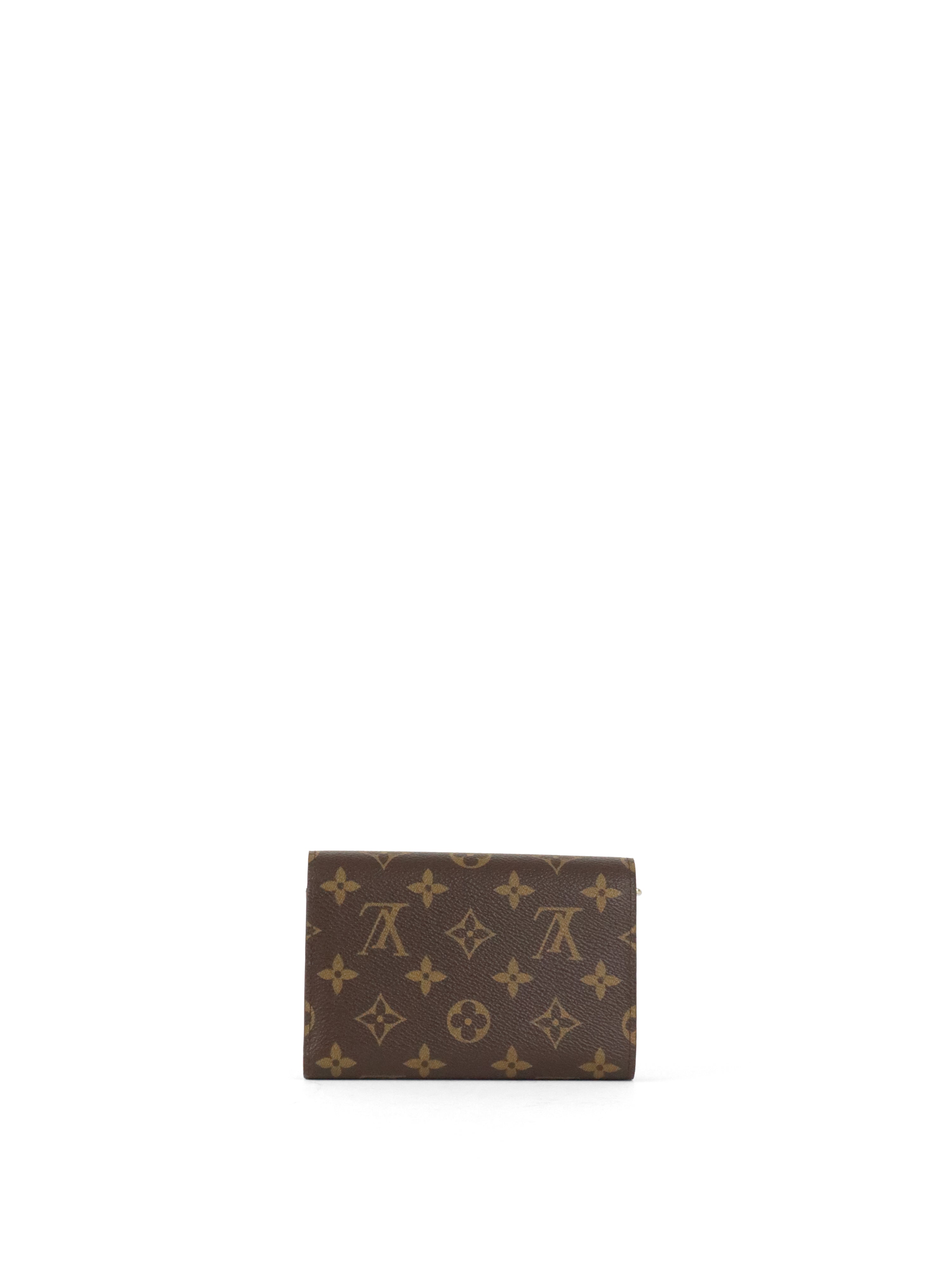 Louis Vuitton Monogram Canvas Alexandra Trifold Wallet
