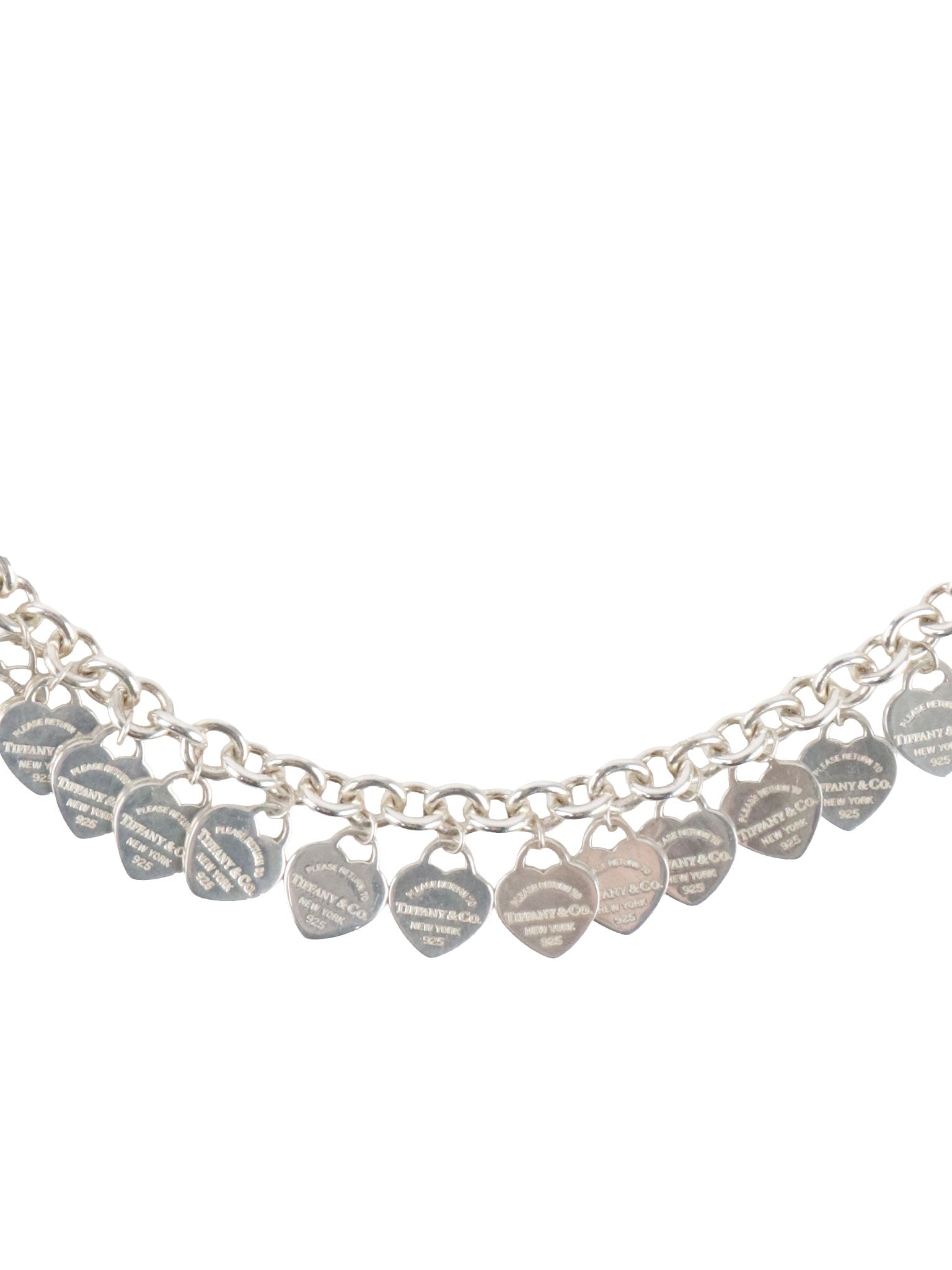 Tiffany&Co Mini Multi-Heart Tag Bracelet.