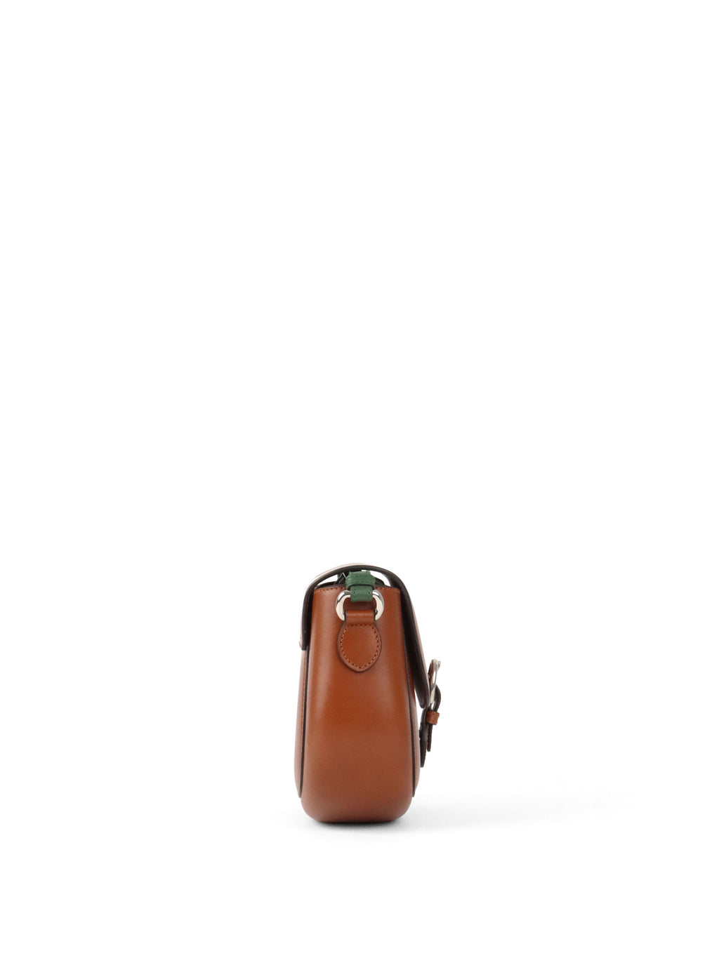 Gucci Brown Charisma Logo Embossed Leather Shoulder Bag