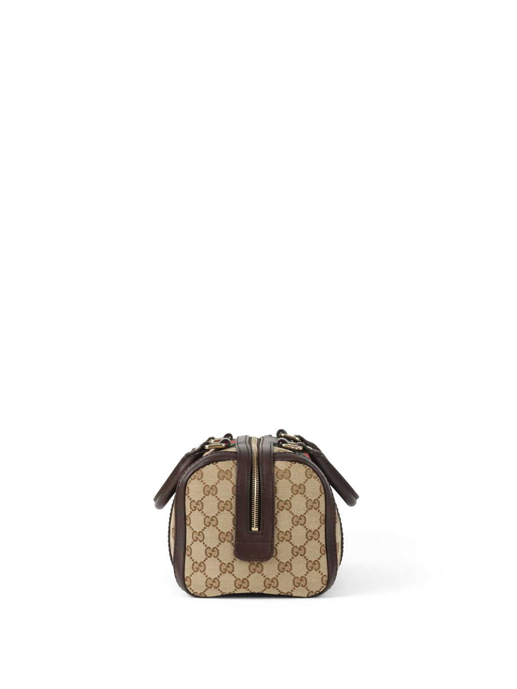 Gucci Small Web Vintage Boston Bag
