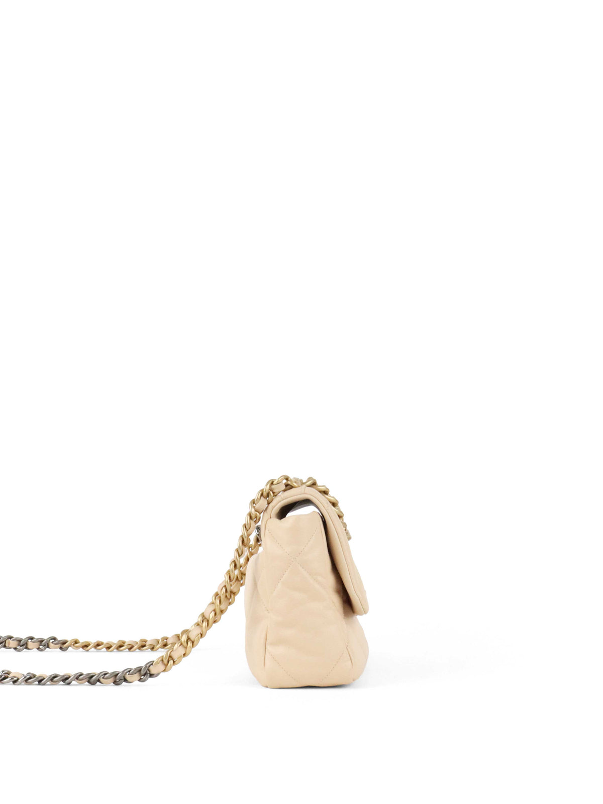 Chanel Small Sand Beige C19 Bag