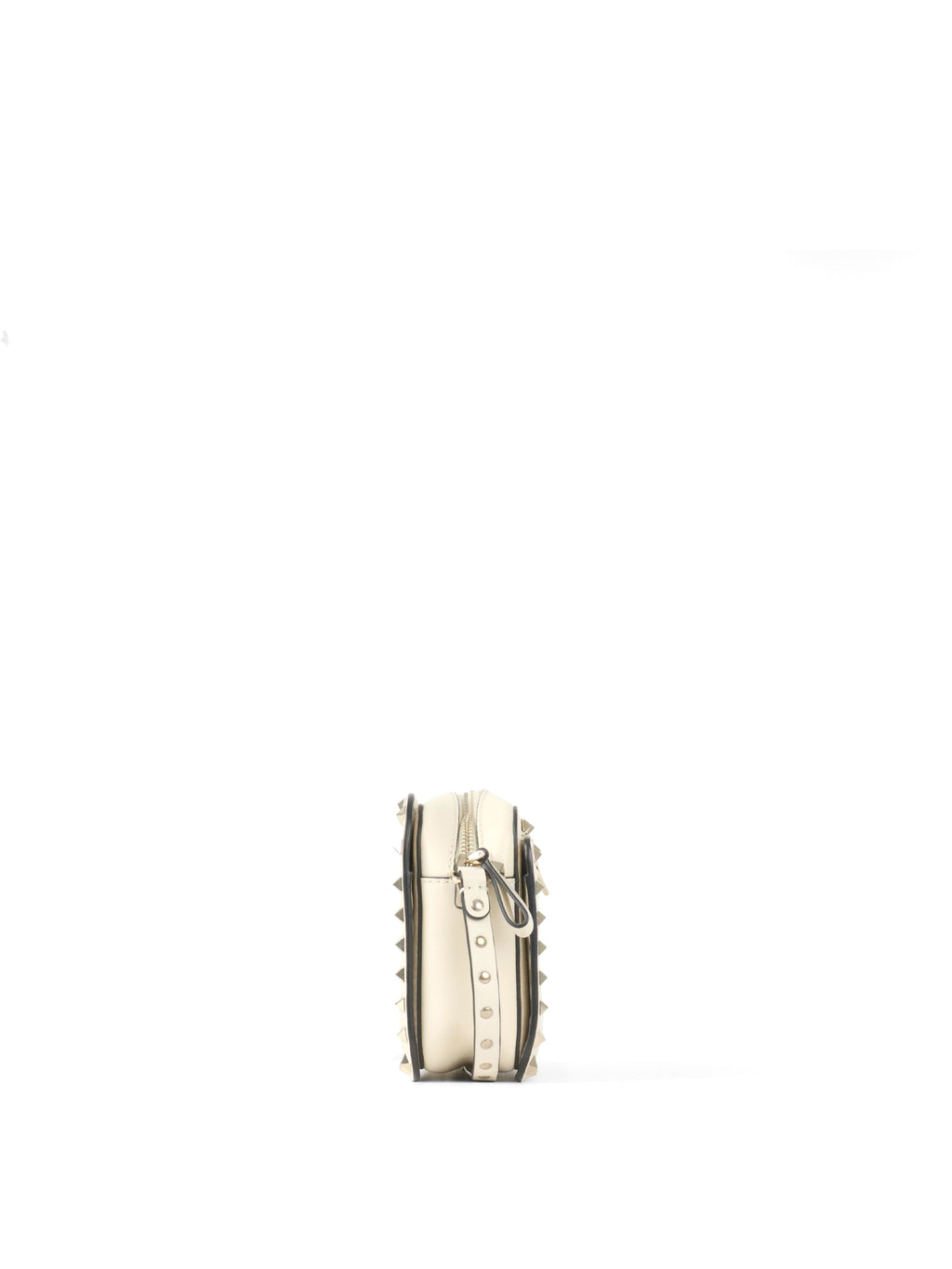 Valentino White Rockstuds Camera Bag