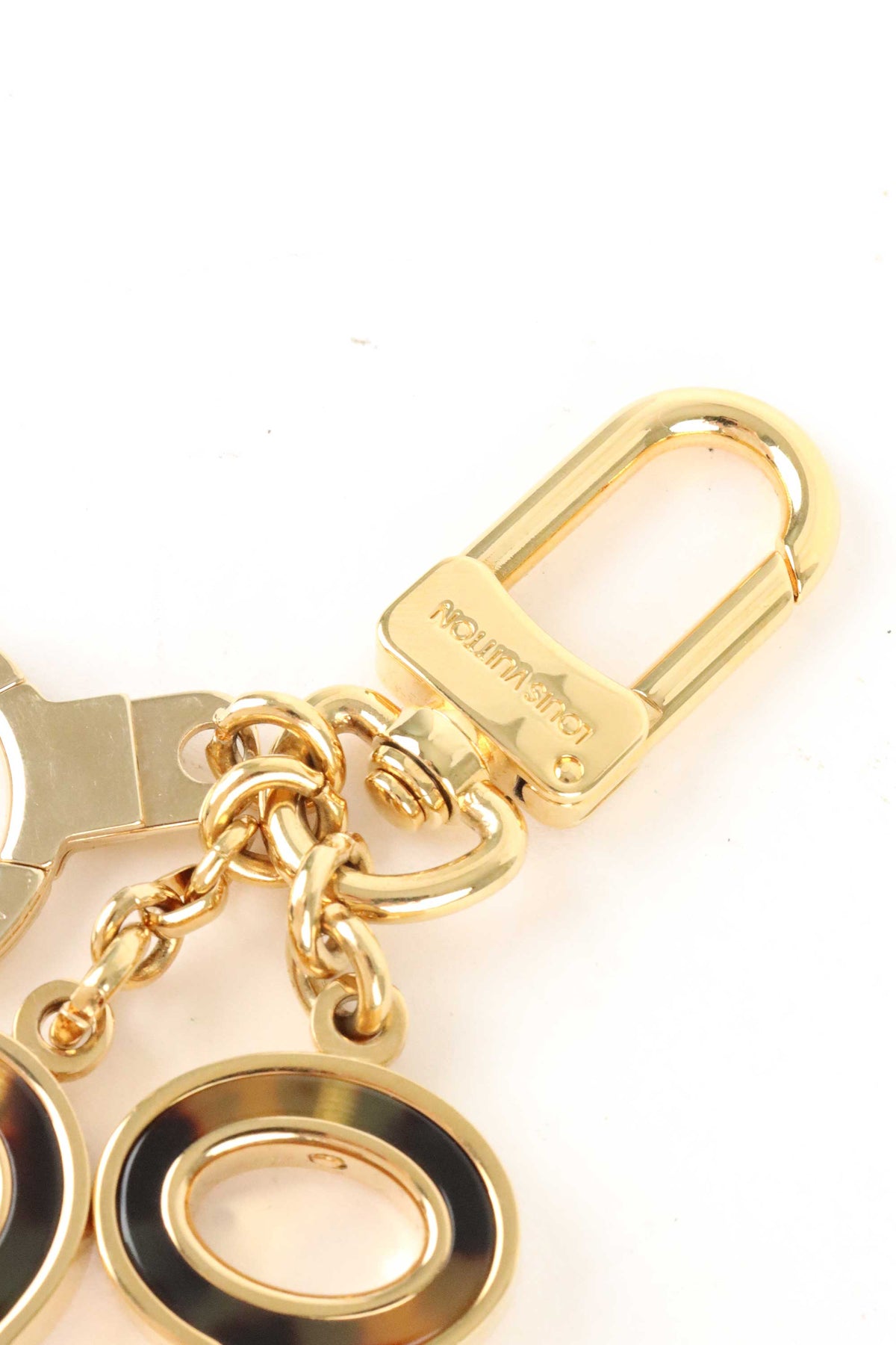 Louis Vuitton Resin Confidence Tortoiseshell Bag Charm