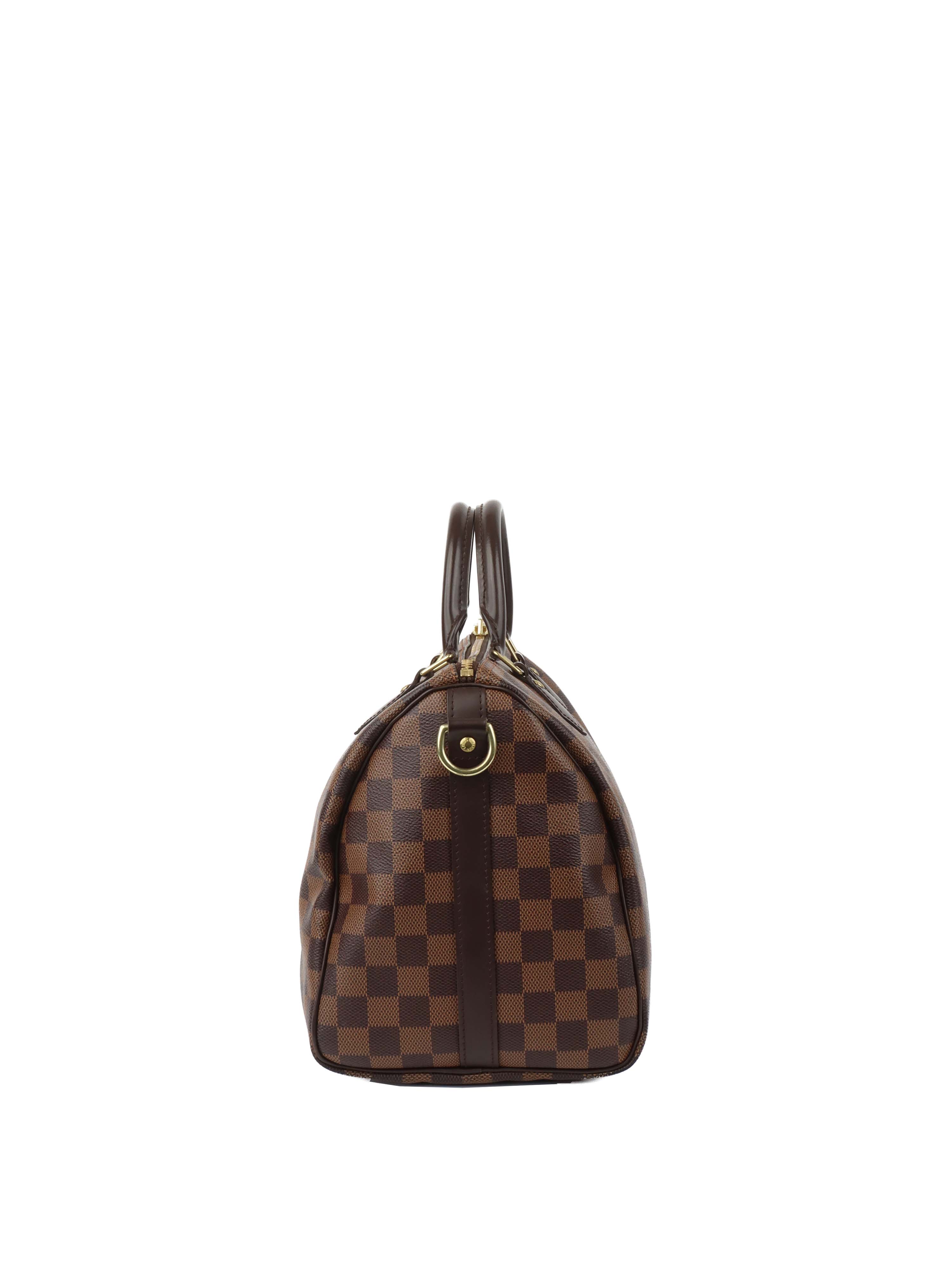 Louis Vuitton Damier Ebene Bandouliere Speedy 30