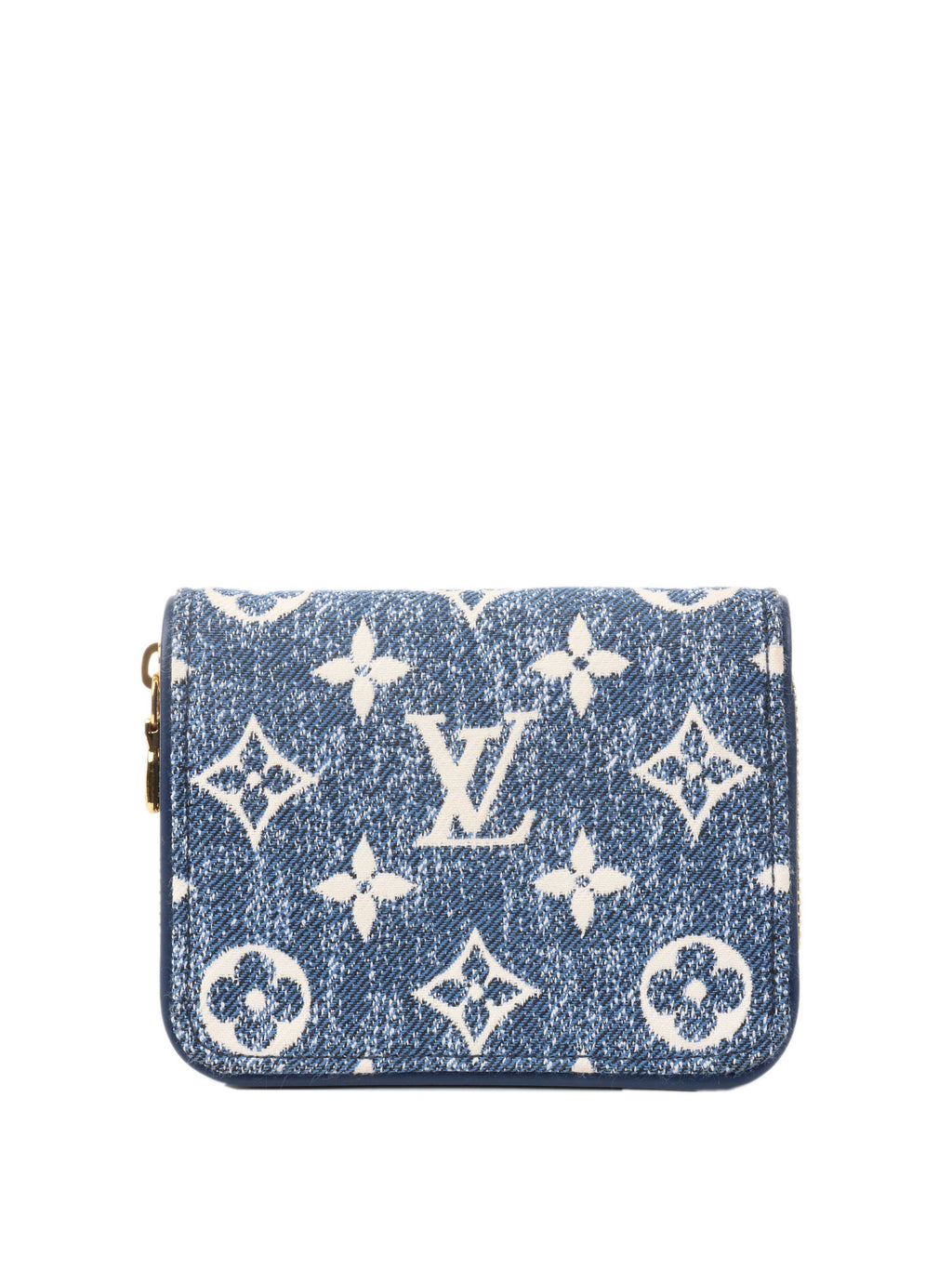 Louis Vuitton Denim Zippy Coin Pouch.