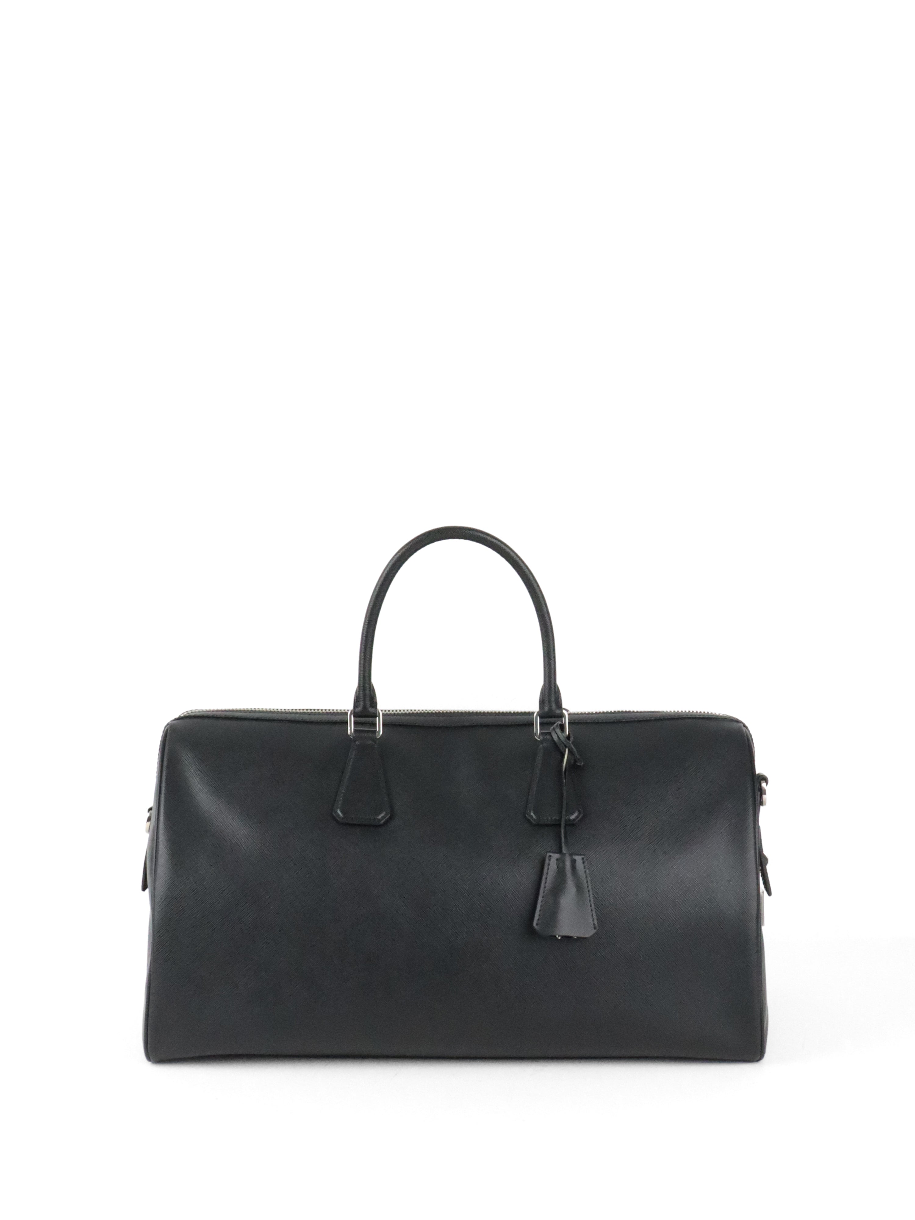 Prada Black Saffiano Travel Bag – Votre Luxe