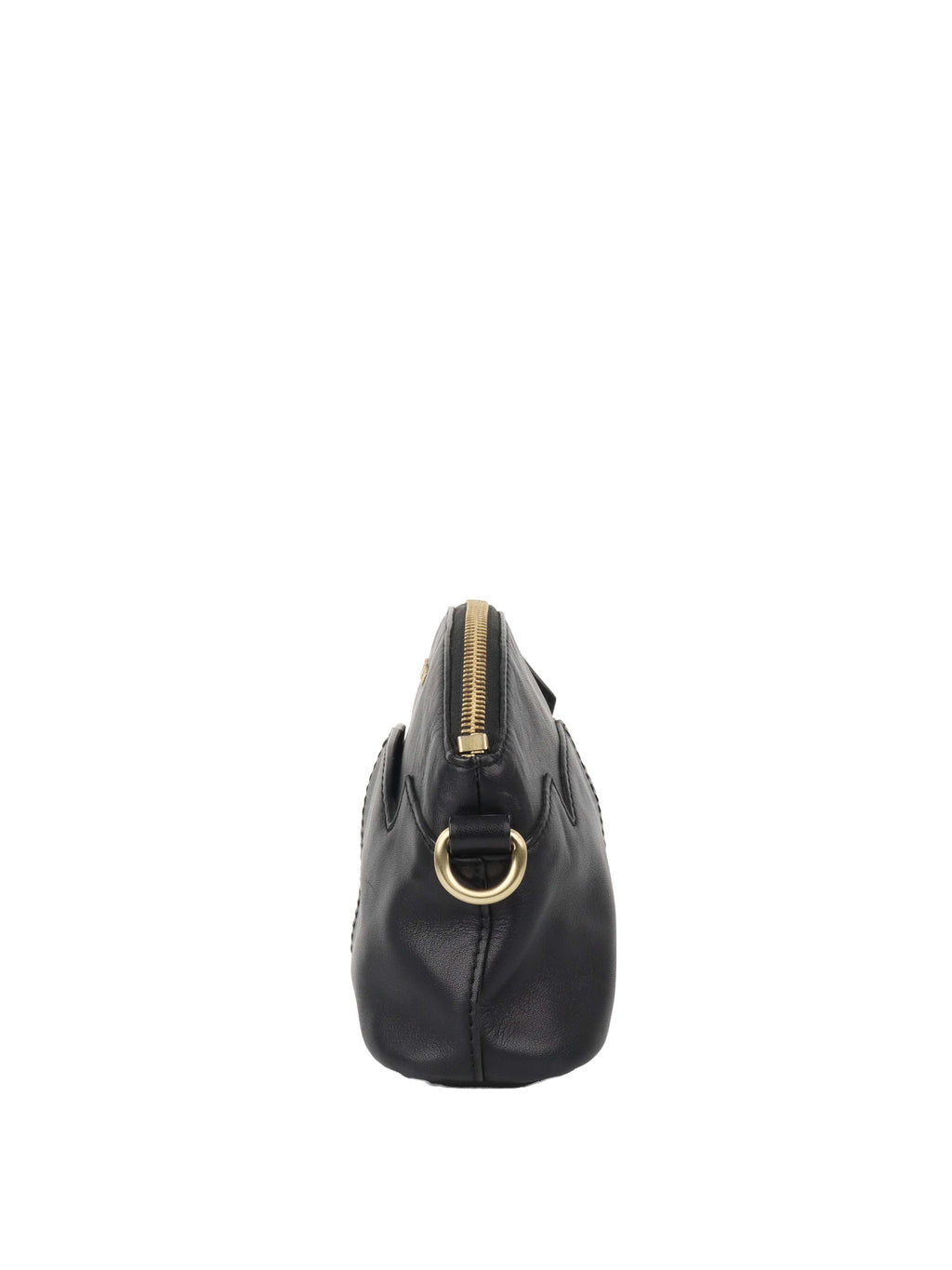 Givenchy Vintage Black Leather Crossbody Bag.