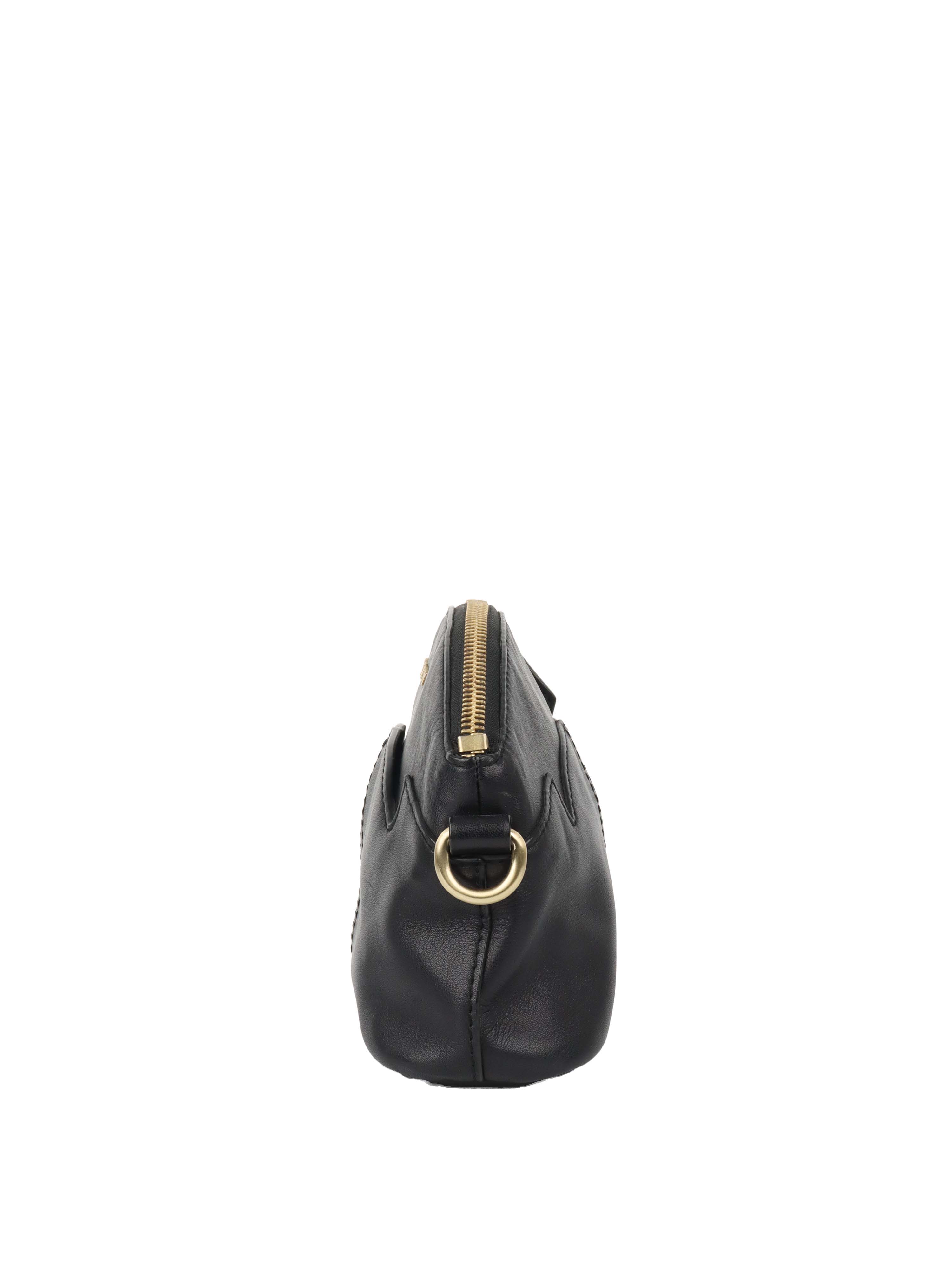 Givenchy Vintage Black Leather Crossbody Bag