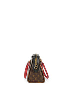 Louis Vuitton Black & Red Monogram Tuileries Bag