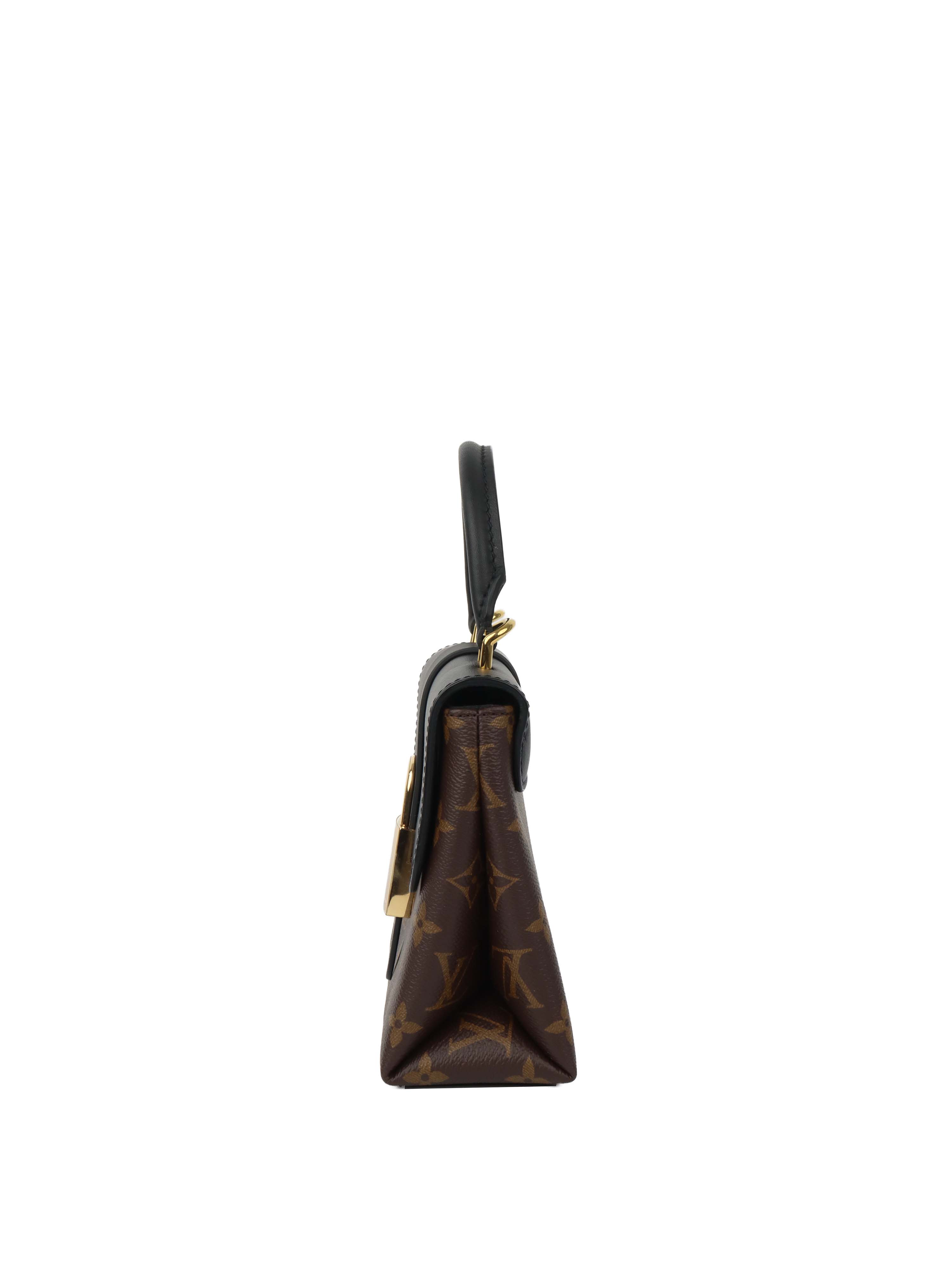 Louis Vuitton Black & Monogram Locky BB