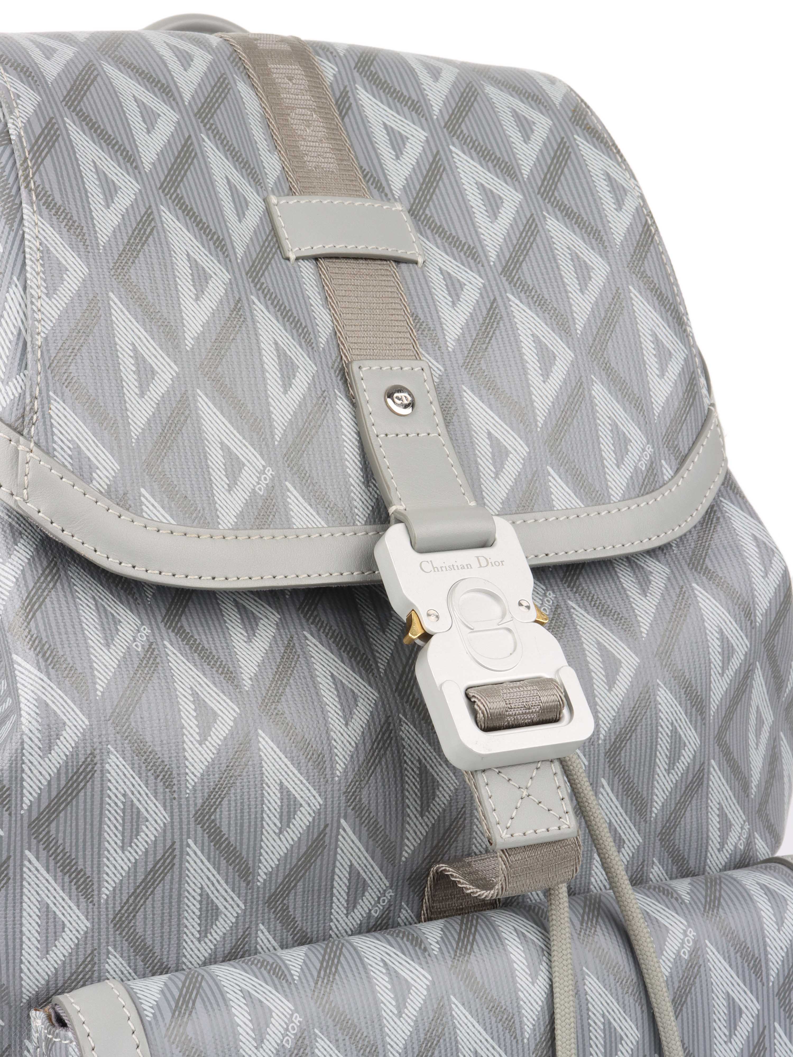 Dior Silver 'Hit The Road' Backpack.