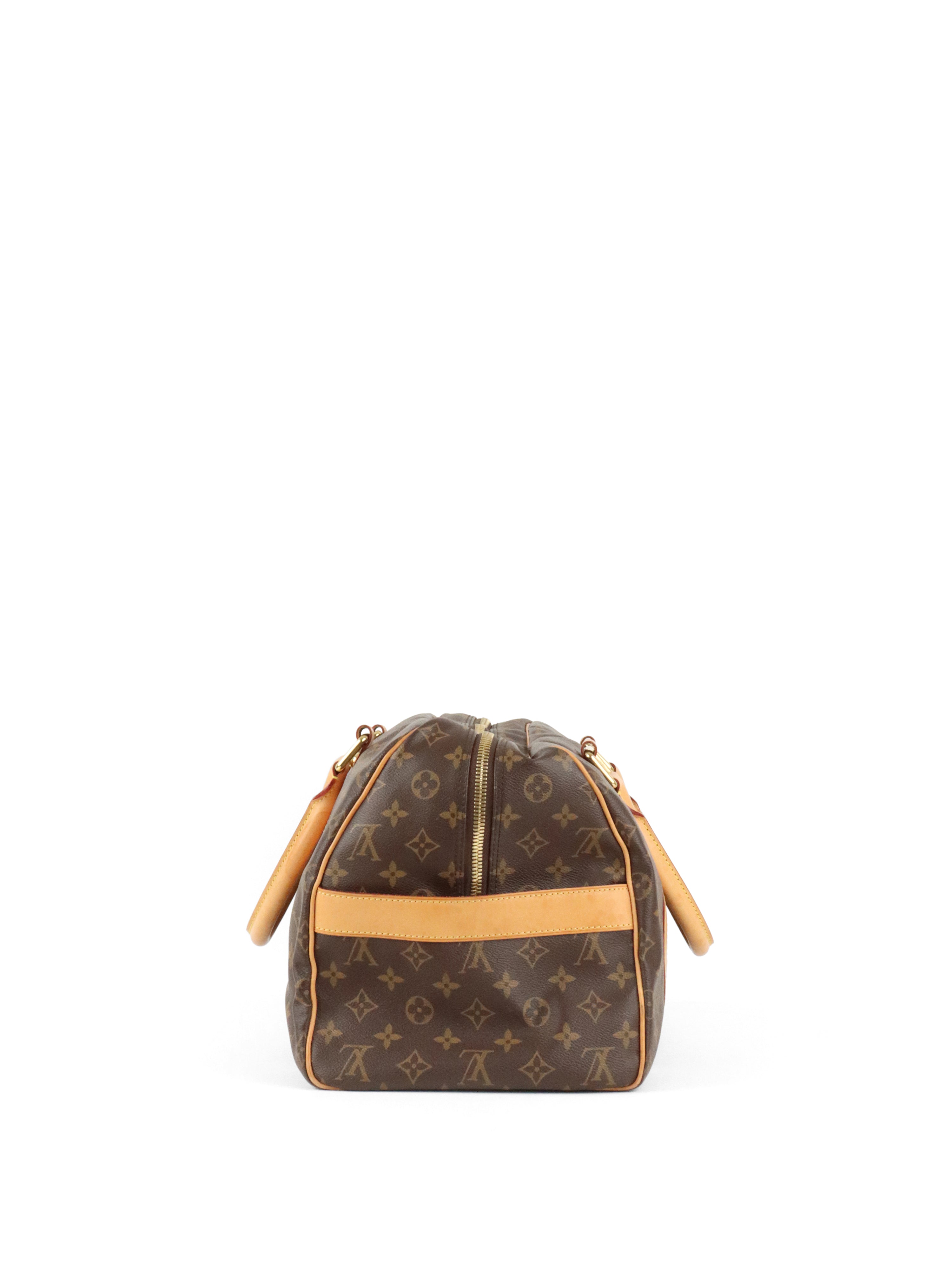 Louis Vuitton Vintage Monogram Carryall Duffle Bag