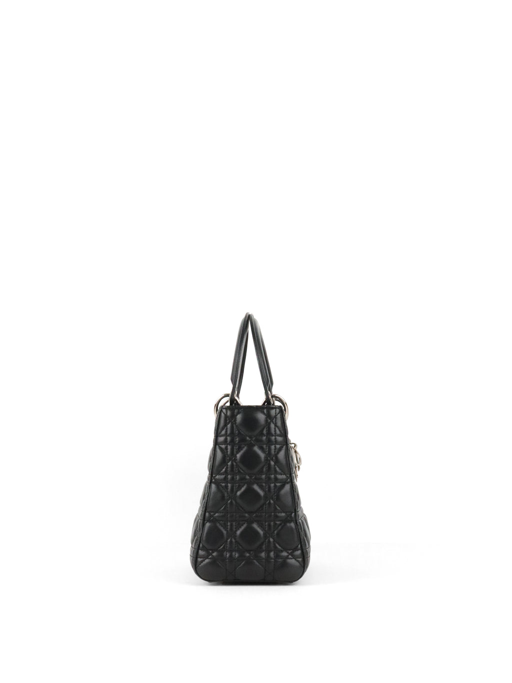Dior Black Medium Lady Dior Bag