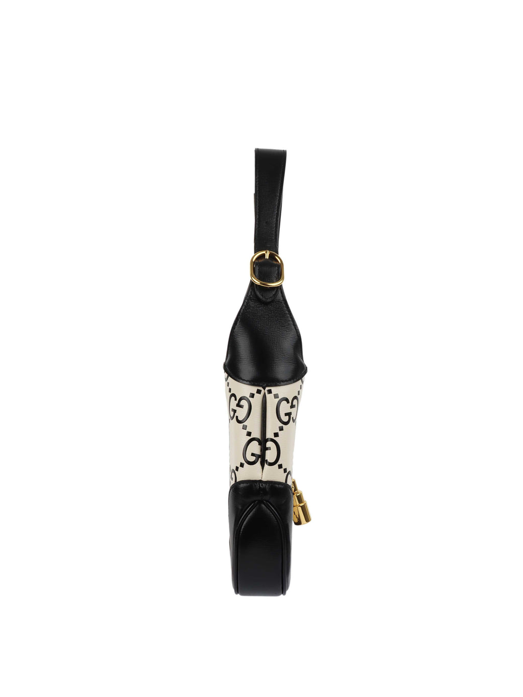 Gucci Azelea Small Black and White Jackie Bag.