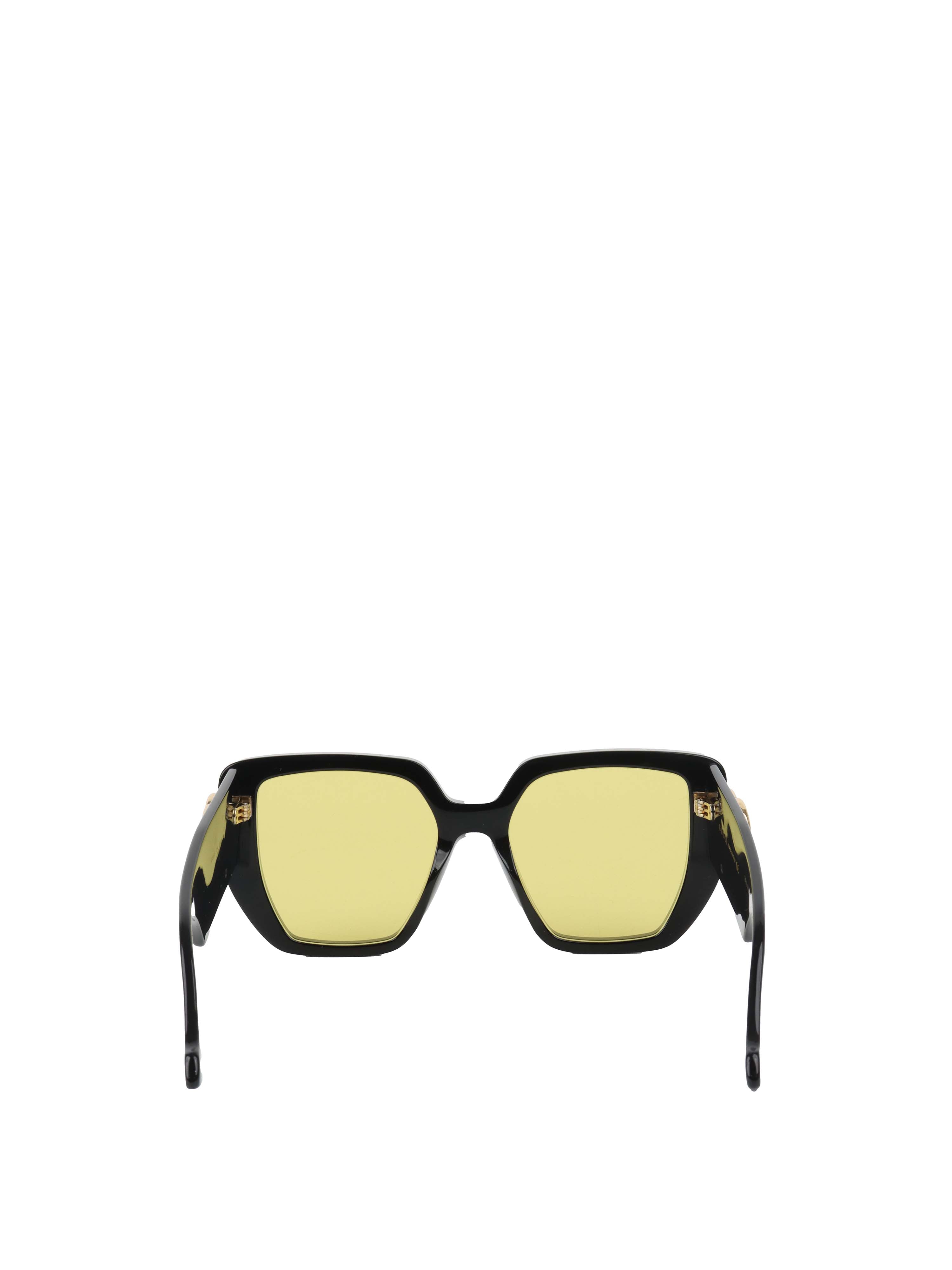 Gucci Green & Yellow Sunglasses