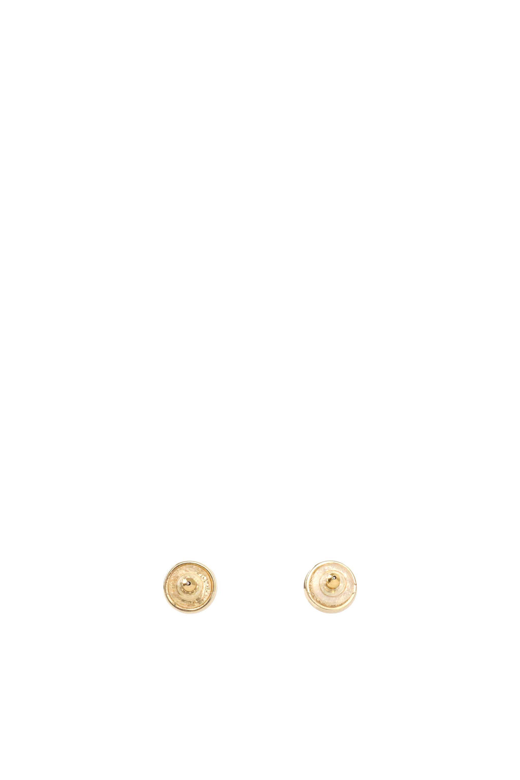Dior Vintage Resin Pearl & Crystal Earrings