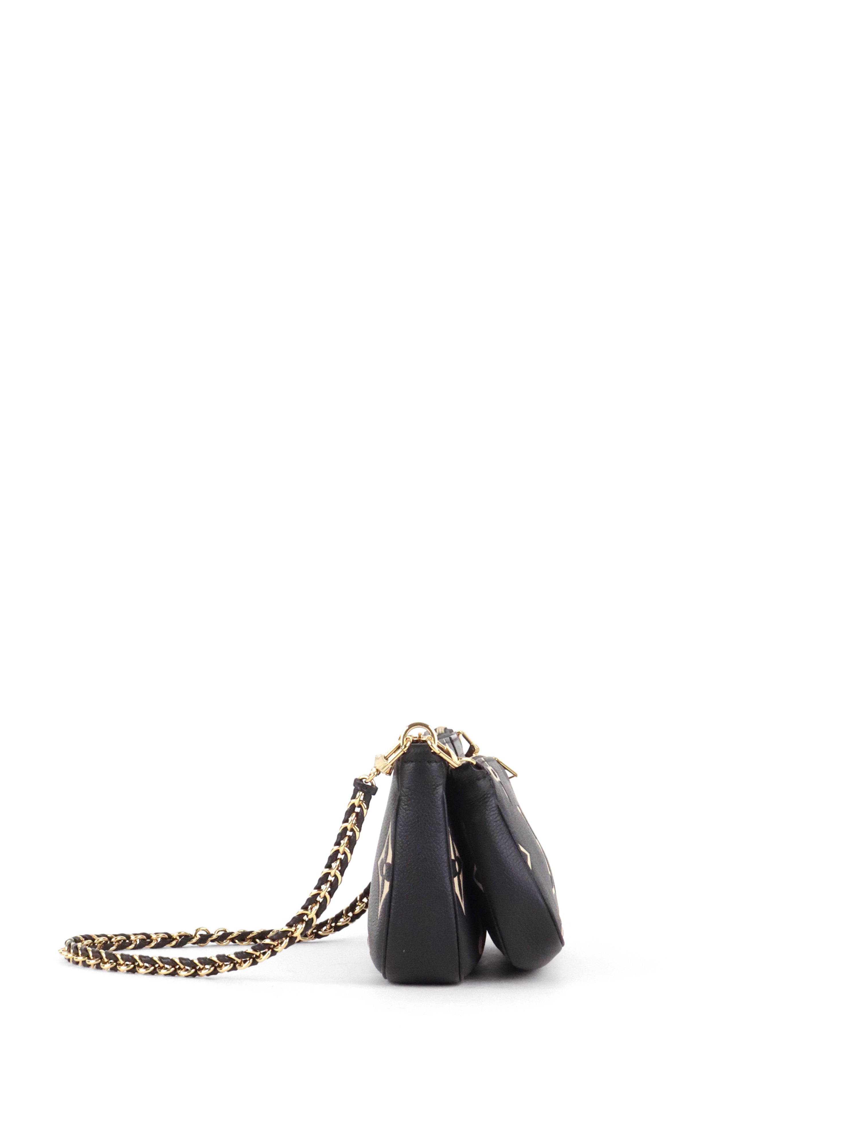 Louis Vuitton Bicolour Monogram Empreinte Multi Pochette Accessories